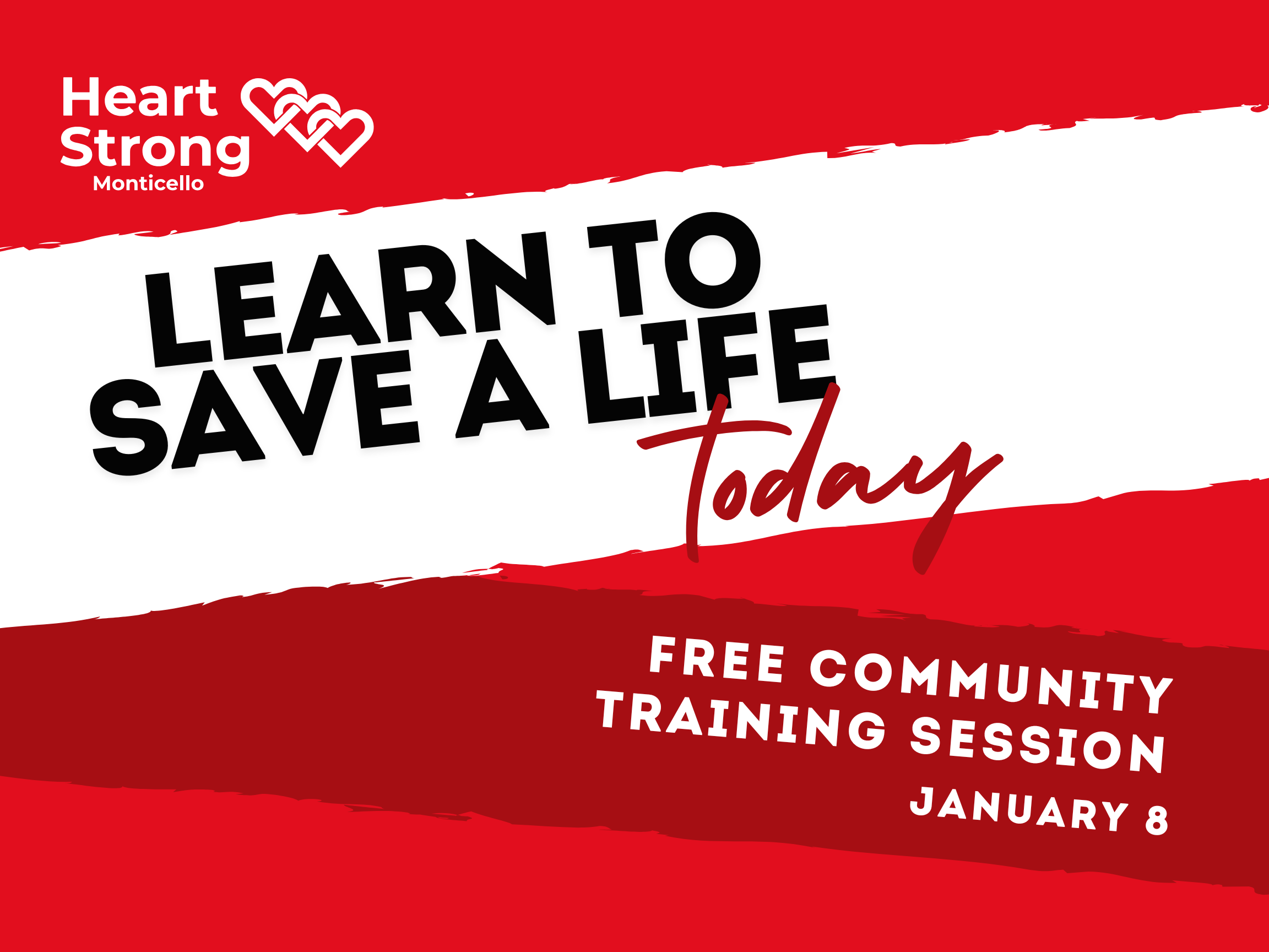 Community CPR/AED Training - January 8