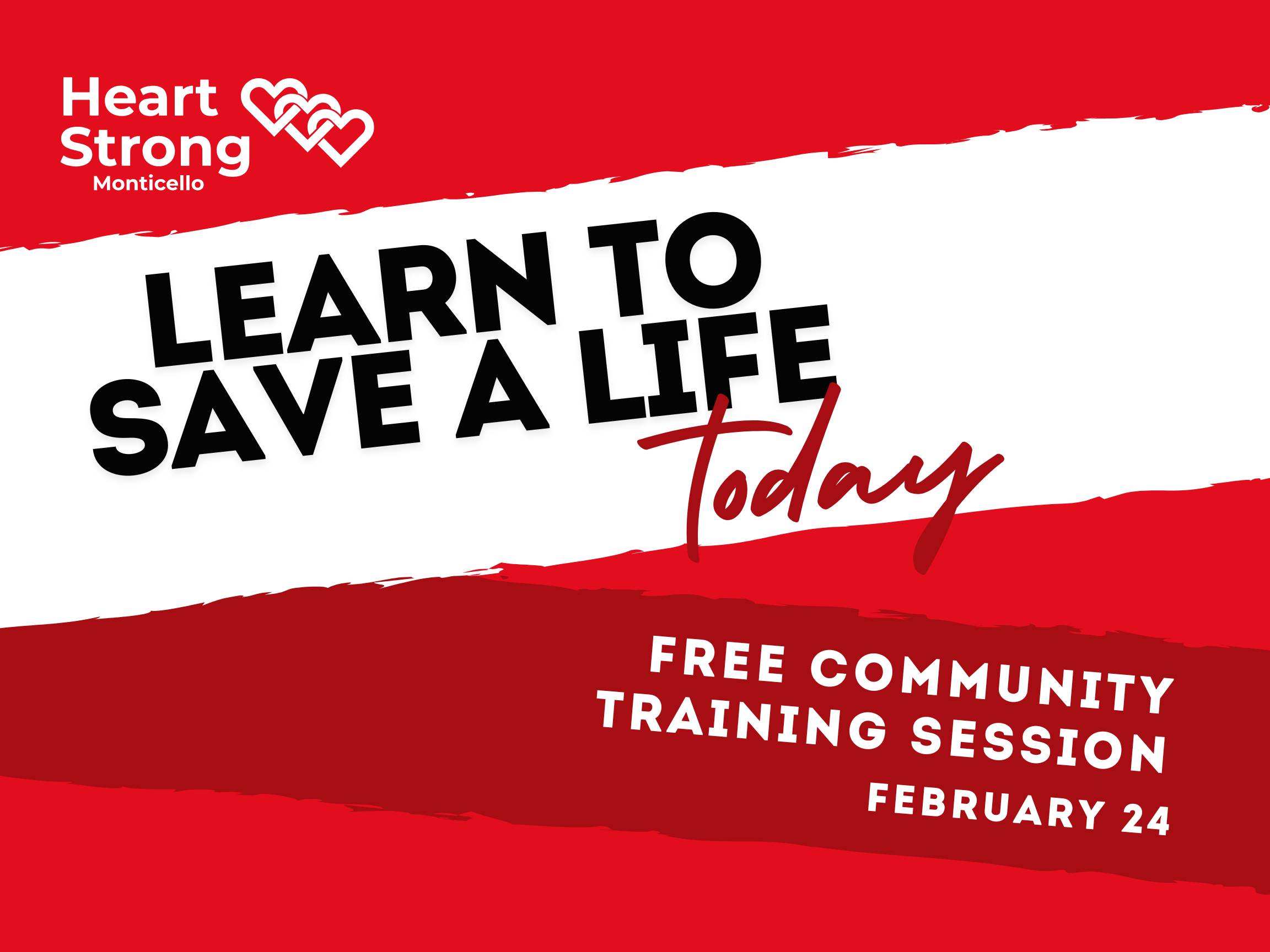 Community CPR/AED Training - February 24