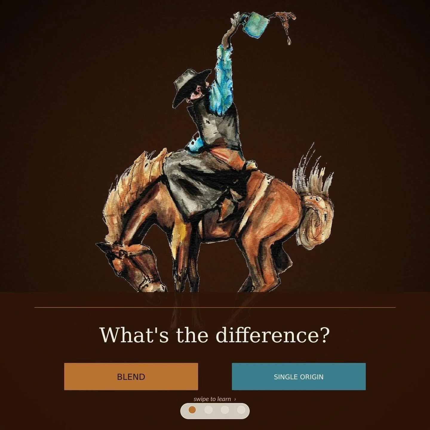 Single Origin vs Blend. ☕️ A question we get asked a ton! Swipe to find out what makes each one unique, and which one belongs in your morning routine 🤠