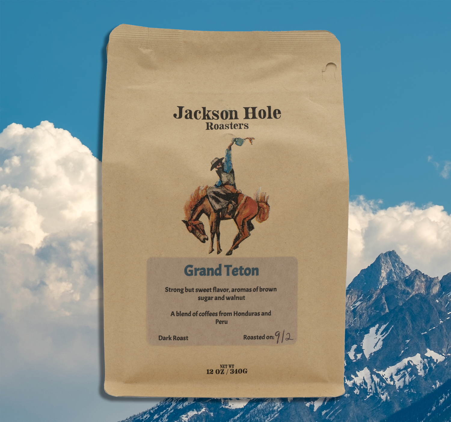 Grand Teton Coffee Blend Dark Roast — Jackson Hole Roasters