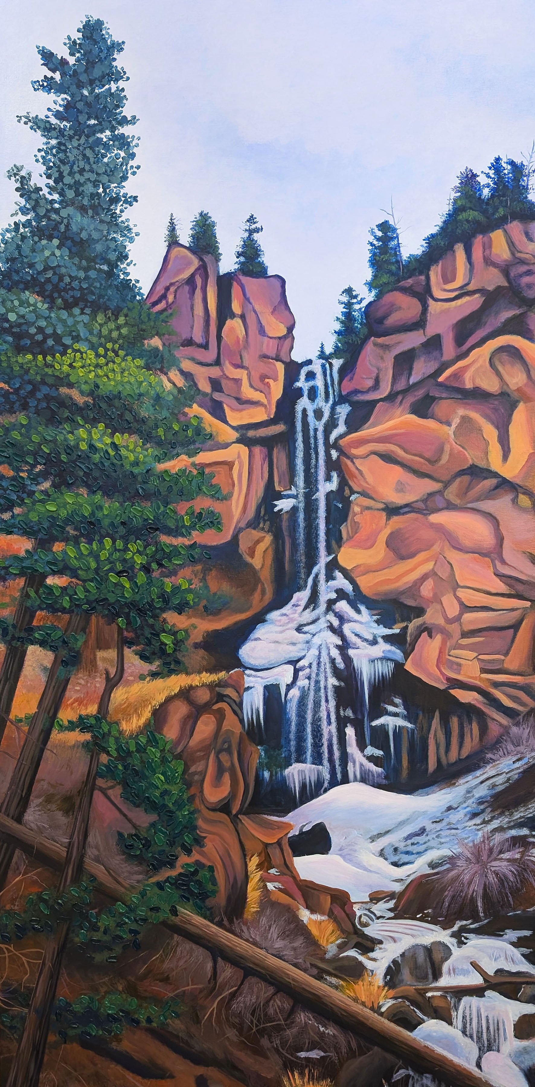 Treasure Falls Hot Press Print