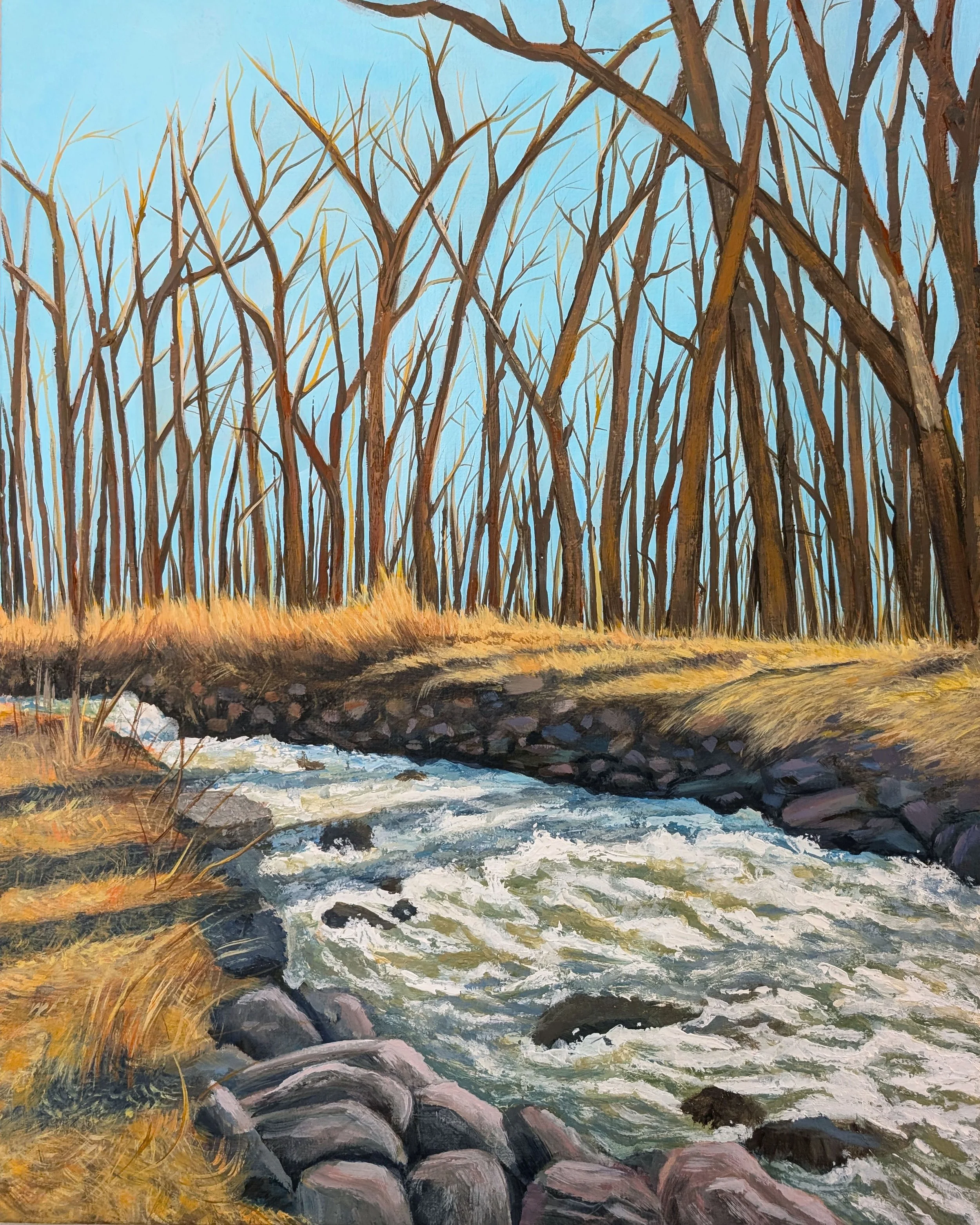 Shop Creek Shadows - Hot Press Paper Print