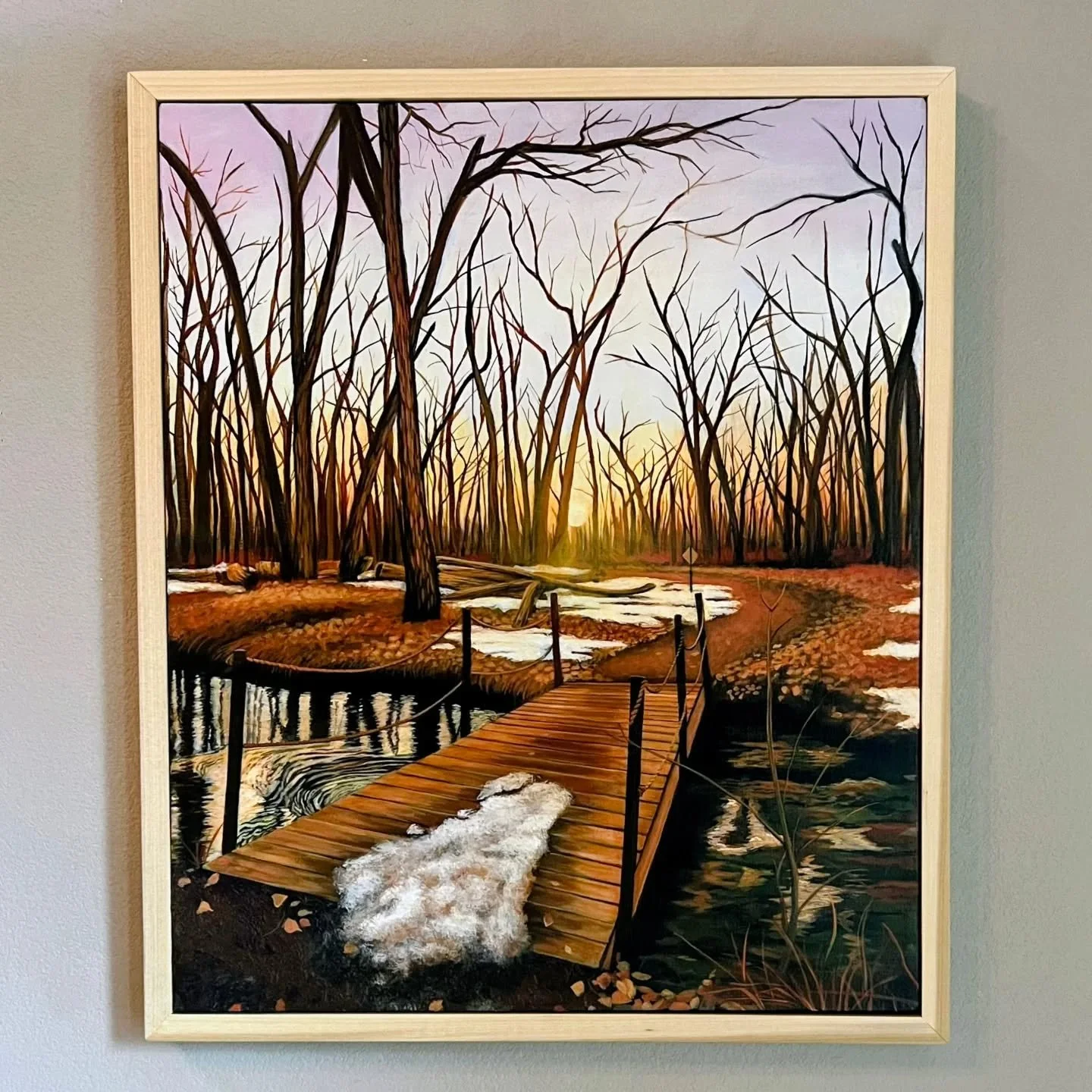 Shop Creek at the Cherry Creek Reservoir! Have you been? 

Find me and this painting at the Cheeseman Park Art Festival this Saturday and Sunday from 10-4pm! 
#goldenhour #bridge #cherrycreekstatepark
