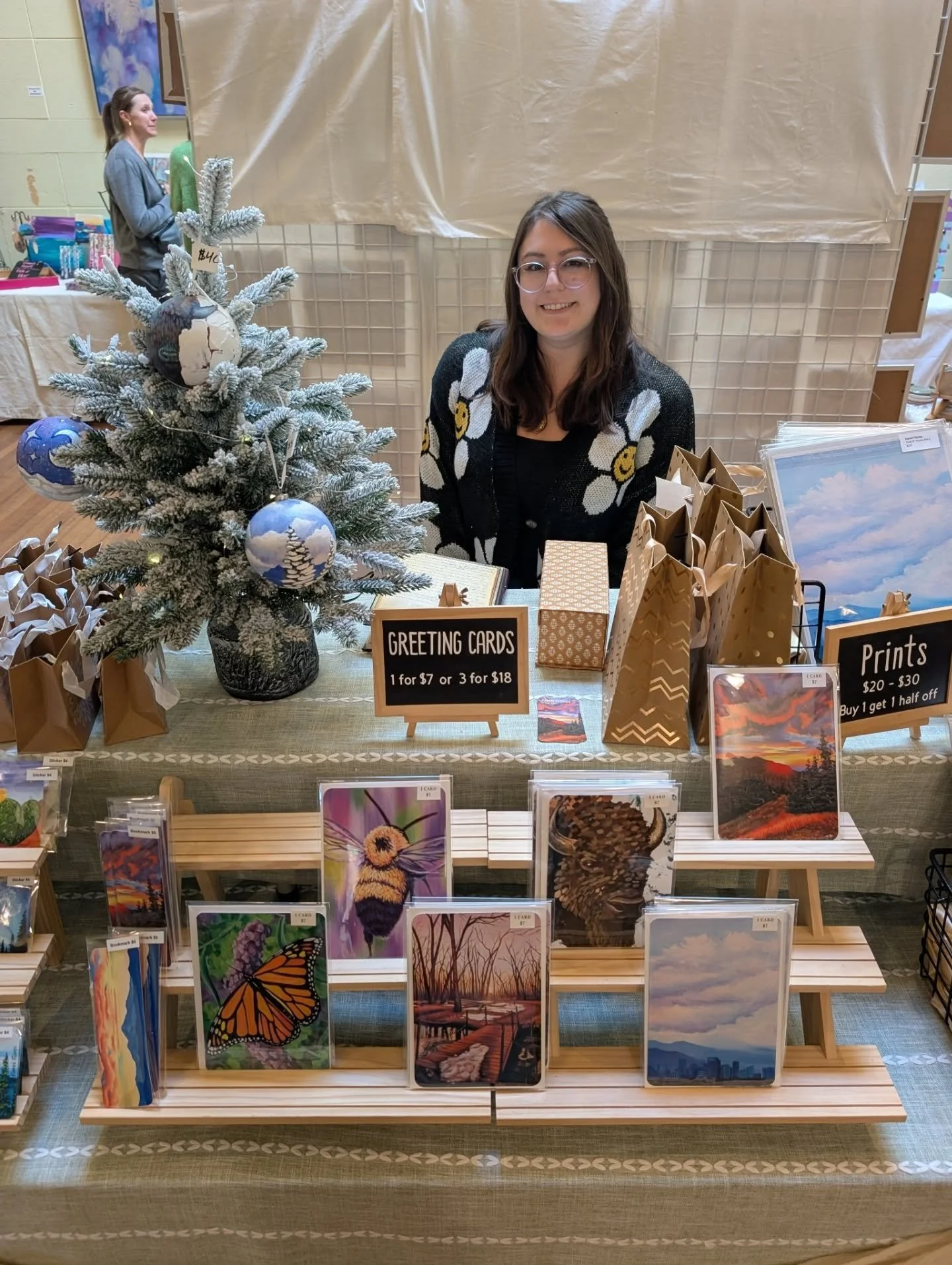 Wrapped up my event this afternoon at Cameron Methodist Church! Thanks to everyone who came out! I feel so lucky to have people who support me 🥰