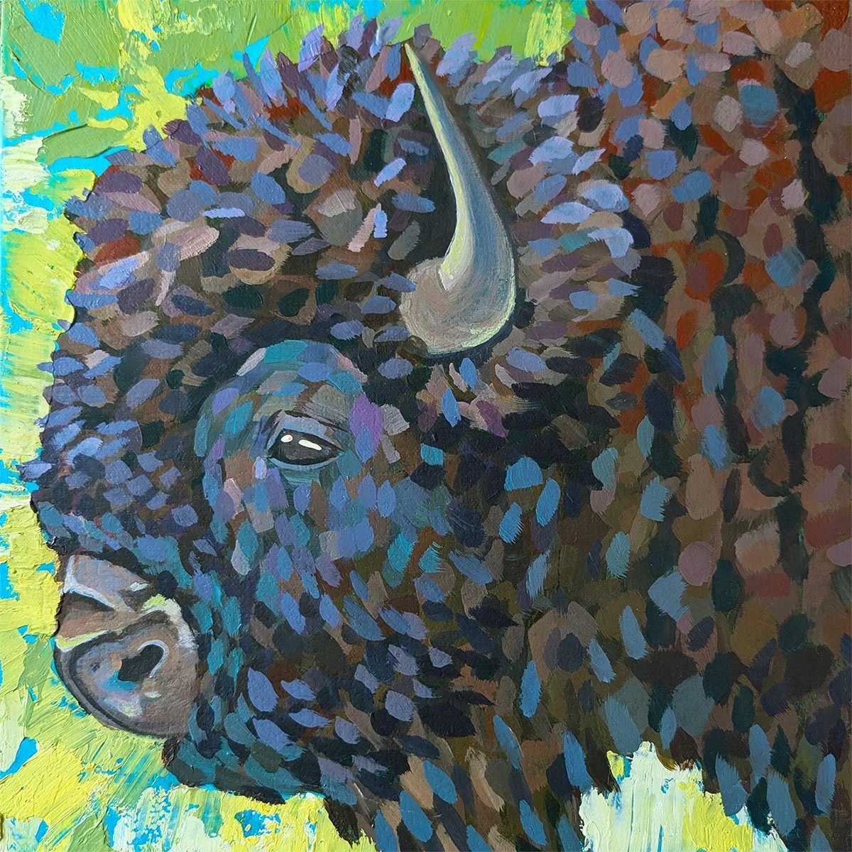 NeonBisonCanvasPrint.jpg