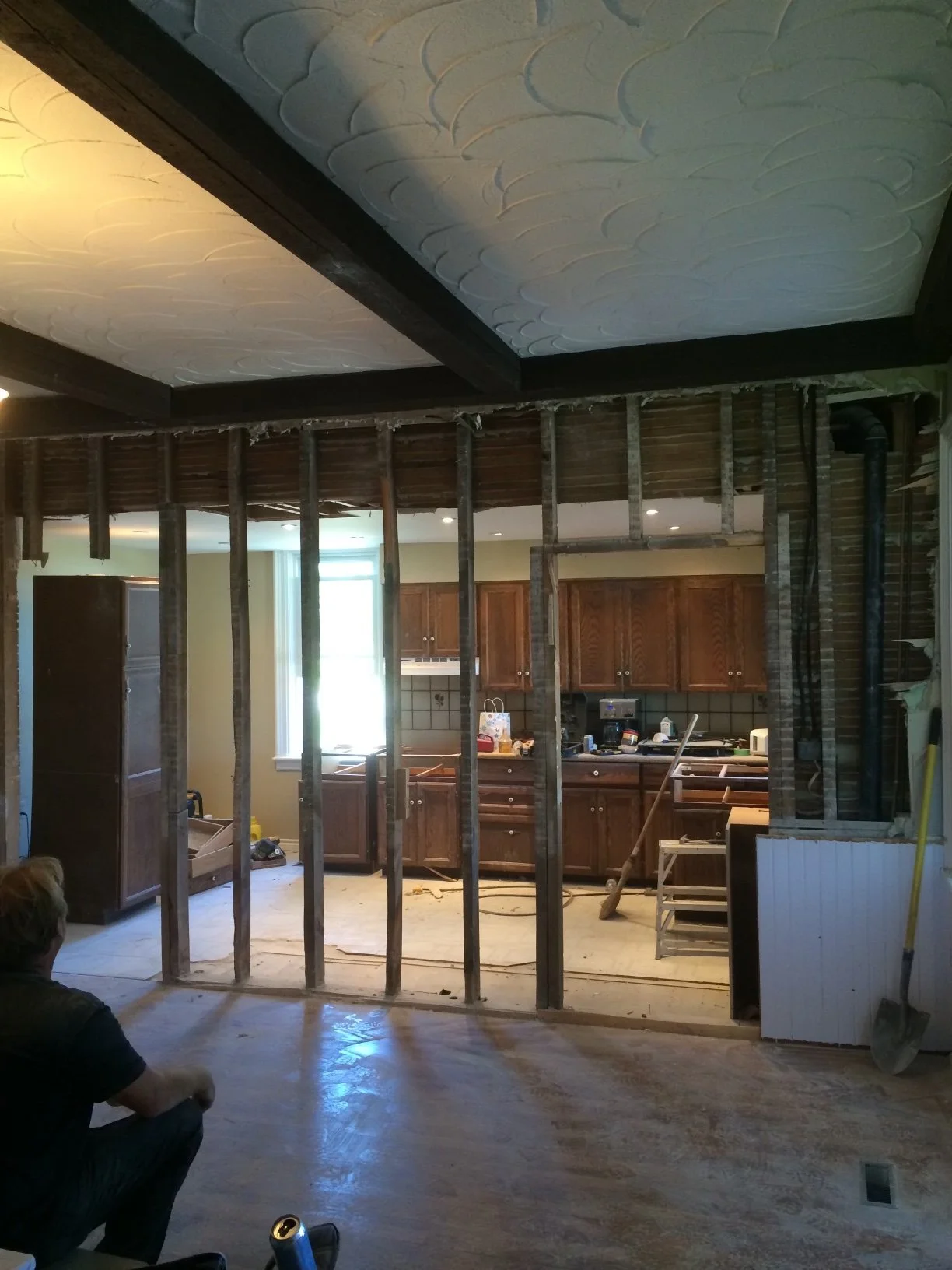 Farmhouse kitchen wall removal.jpg