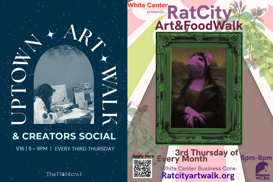 Uptown Art Walk + White Center Art Walk
