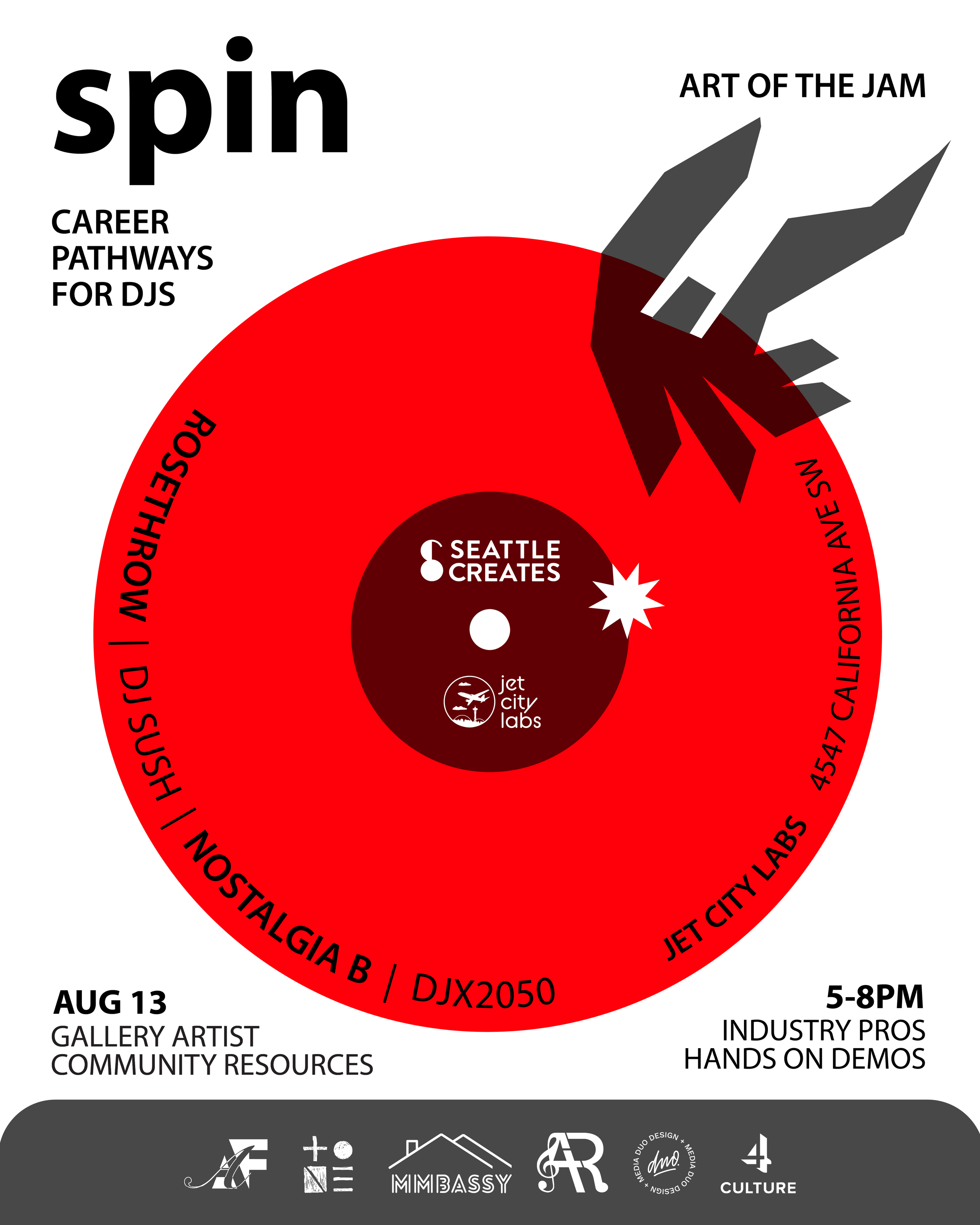 SPIN: Art of the Jam + Career Pathways for DJs