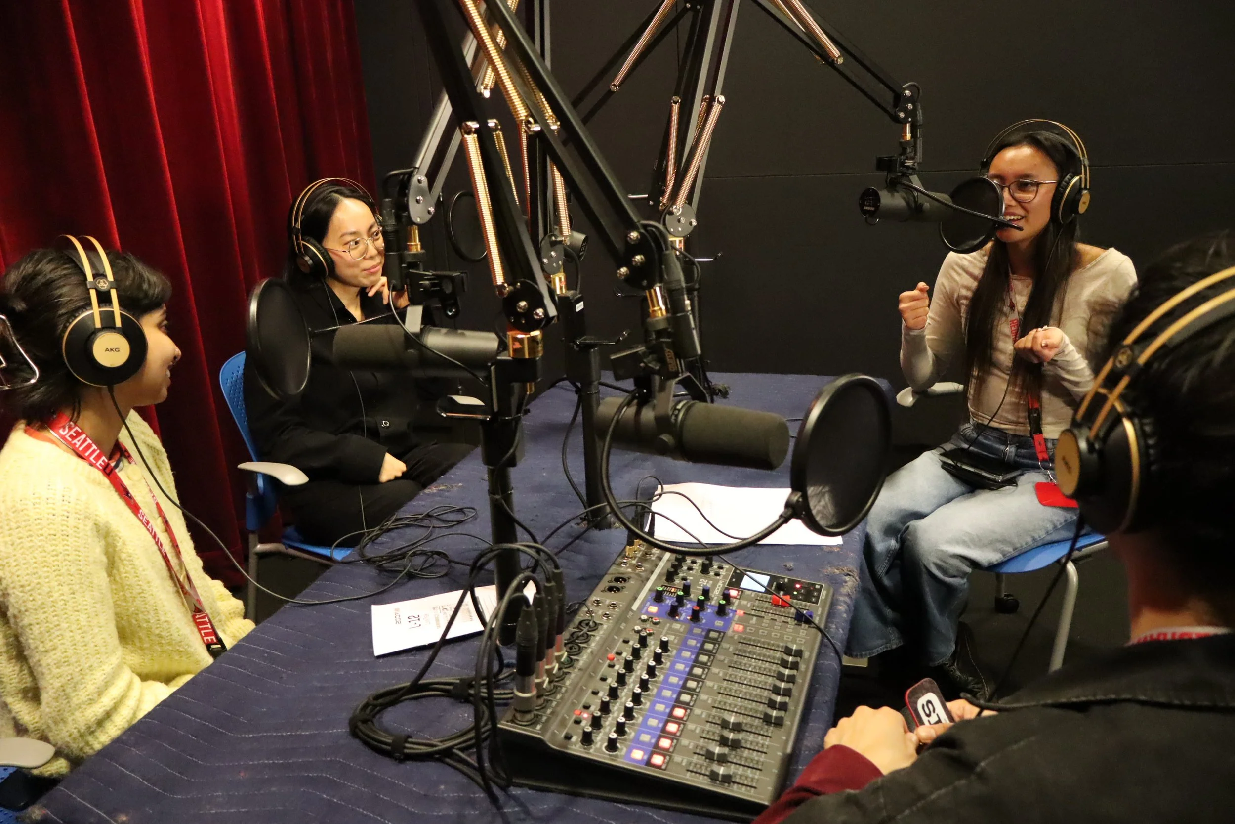 03.18.26 SEATTLE CREATES x Seattle University The Creative Exchange Podcasting w Rachel Horgan of The Seattle Weekly (8).JPG