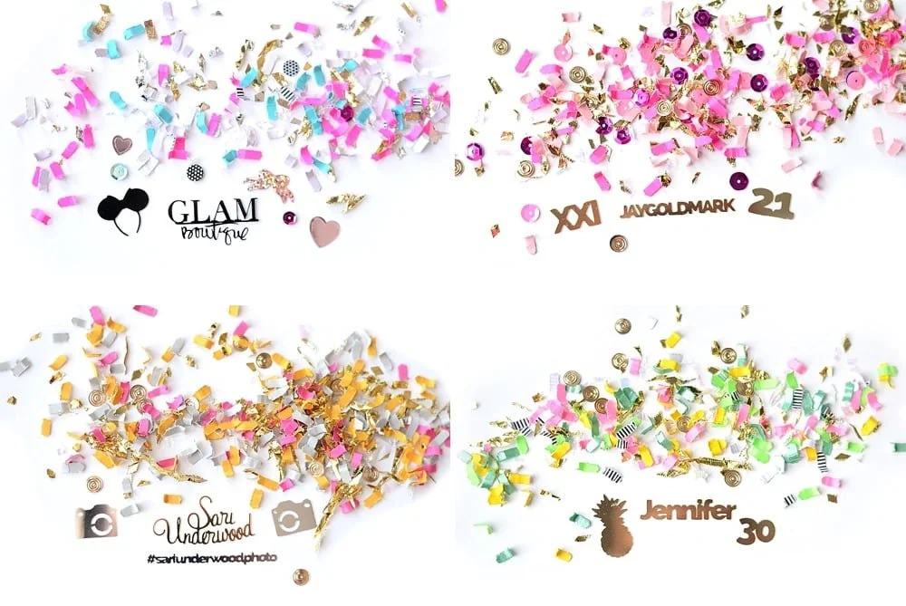 Customized Confetti 5 Awesome Confetti Gift Ideas — The Confetti Bar