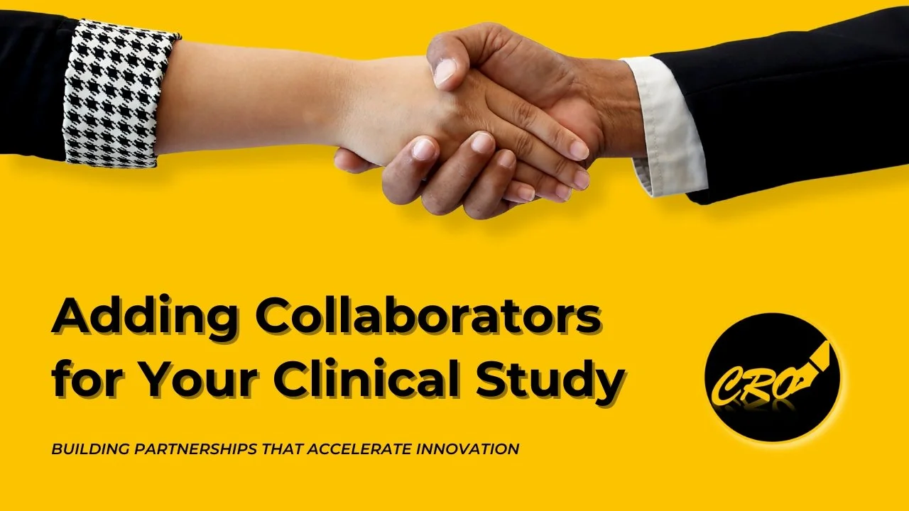 Adding Collaborators to Your Clinical Study