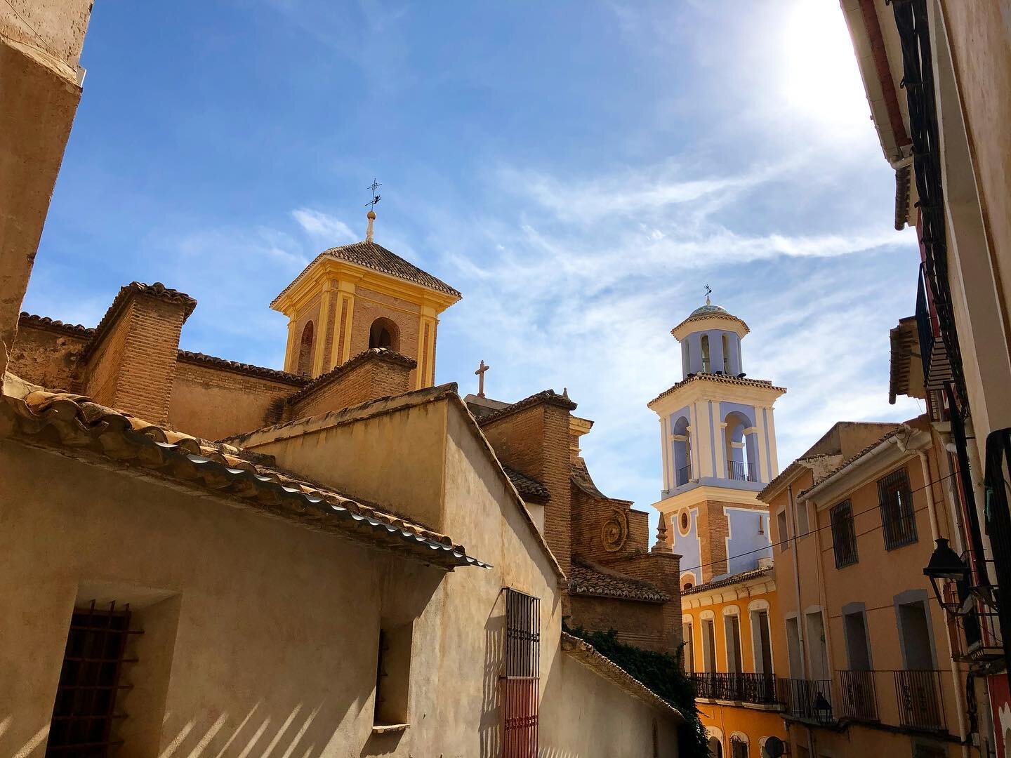 We&rsquo;re loving the beautiful colours of the historic town of Mula, just north of La Manga. 🟦🟧 #Mula #Town #SouthernSpain #Siesta #Sun #Holiday #LaMangaClub