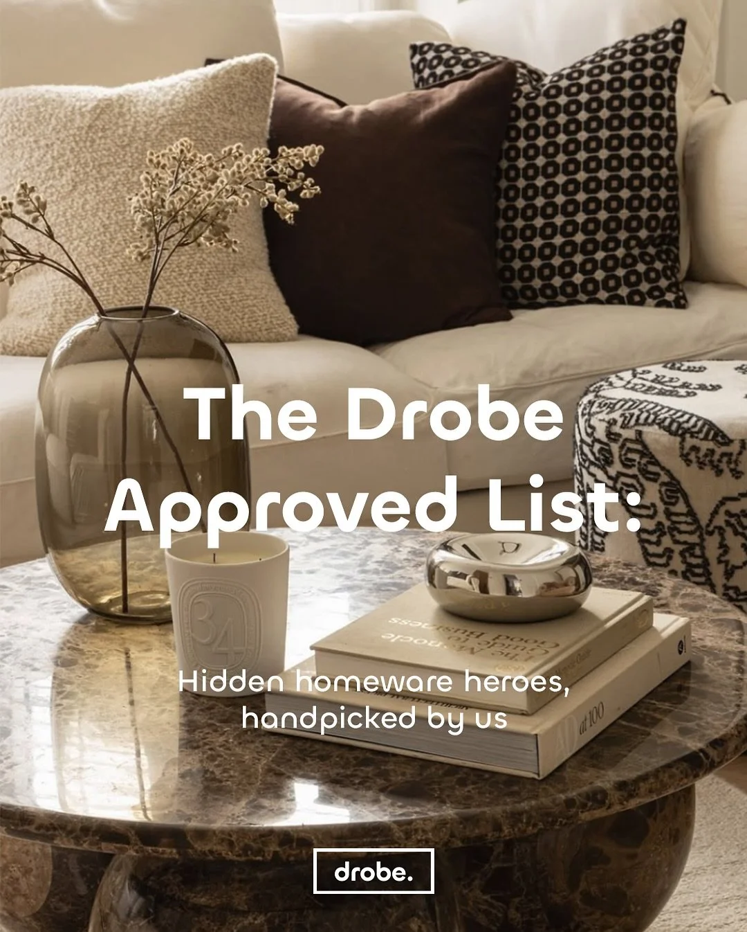 These are the accounts you might not have heard of 👀 but you definitely should.
 All officially Drobe approved for your home 🖤✨
👉 Swipe through + thank us later.