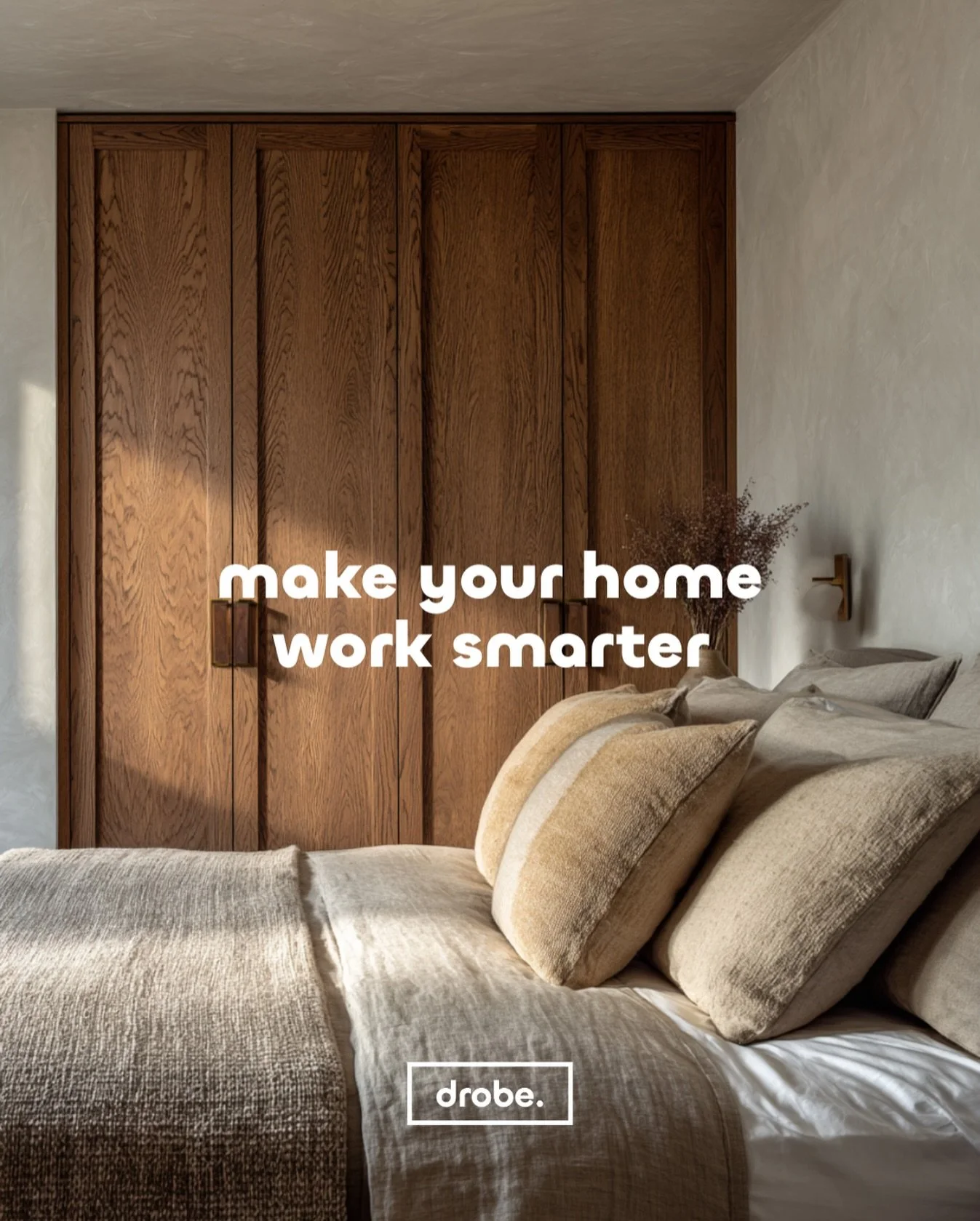 Make your home work smarter😍 
Storage that&rsquo;s designed around how you live, not the other way around.

Bespoke wardrobes. Thoughtful details. Seamless design. 
Discover what&rsquo;s possible at drobeco.com