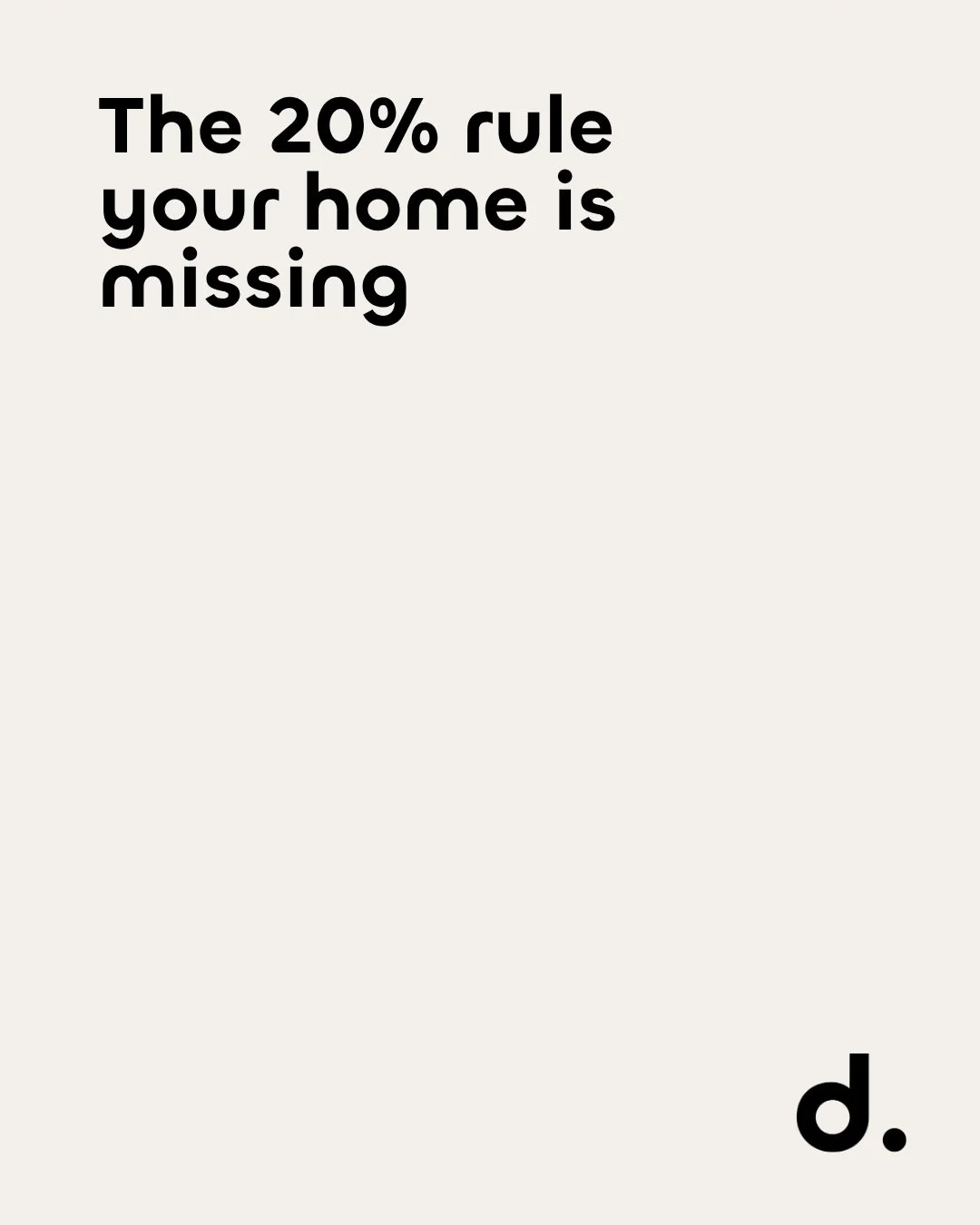 Most people design storage to be full, and then wonder why their home starts to feel cluttered so quickly. The spaces that actually feel calm are the ones that aren&rsquo;t working at full capacity, they&rsquo;re designed with room to breathe.