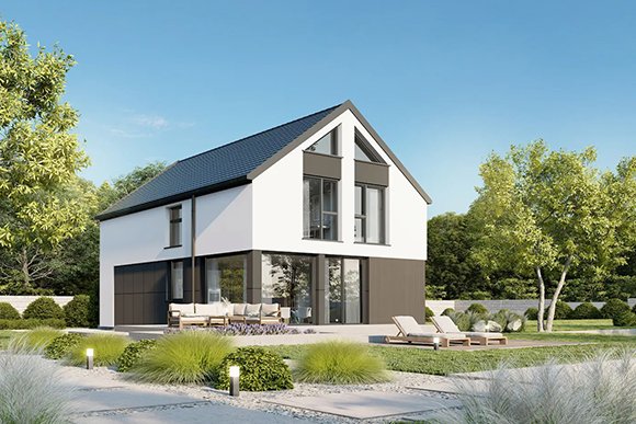 Dan-Wood NEXT Range NEXT 142S E 1.5 Storey Price £390,200 Size (Usable Area) 151.86 m² (1,635 ft²) 3 x Bedrooms. 2 x Bathrooms. Garage - No. Available From Cherish Homes 0845 430 0010. Exterior