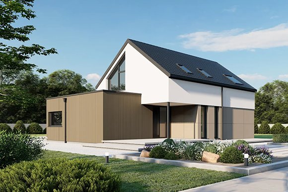 Dan-Wood NEXT Range NEXT 188ST E 1.5 Storey Price £476,700 Size (Usable Area) 204.40 m² (2,200 ft²) 3 x Bedrooms. 2 x Bathrooms. Garage - No. Available From Cherish Homes 0845 430 0010. Exterior