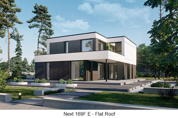 Dan-Wood NEXT Range NEXT 169F E 2-Storey Price £523,400 Size (Usable Area) 183.06 m² (1,970 ft²) 3 x Bedrooms. 3 x Bathrooms. Garage - No. Available From Cherish Homes 0845 430 0010. Exterior