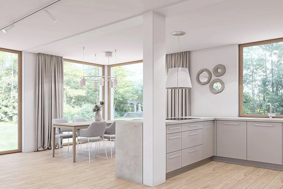 Dan-Wood NEXT Range NEXT 142S E 1.5 Storey Price £390,200 Size (Usable Area) 151.86 m² (1,635 ft²) 3 x Bedrooms. 2 x Bathrooms. Garage - No. Available From Cherish Homes 0845 430 0010. Interior