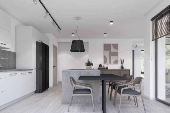 Dan-Wood S-Line Range Perfect 181S E Bungalow. Interior. Price £325,600. Usable Area 190.17 m² (2,047 ft² ). 3 x Bedrooms. 2 x Bathrooms. Garage - No. Available From Cherish Homes 0845 430 0010