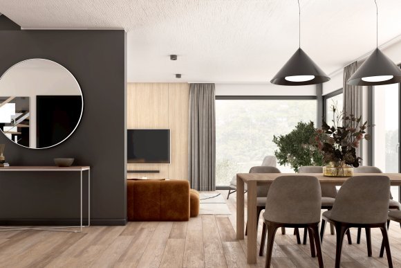 Dan-Wood S-Line Range Point 190S E 1.5 Storey. Interior. Price £384,500. Usable Area 202.44 m² (2,179 ft² ). 4 x Bedrooms. 3 x Bathrooms. Garage - No. Available From Cherish Homes 0845 430 0010