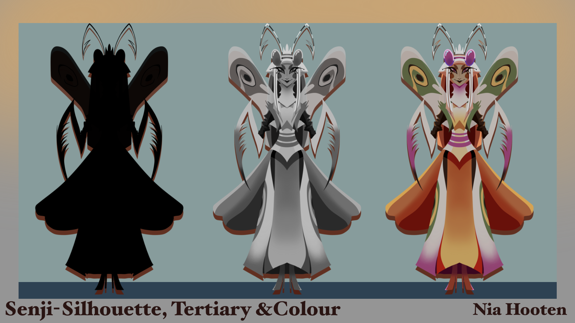 Senji- Silhouette, Tertiary & Colour