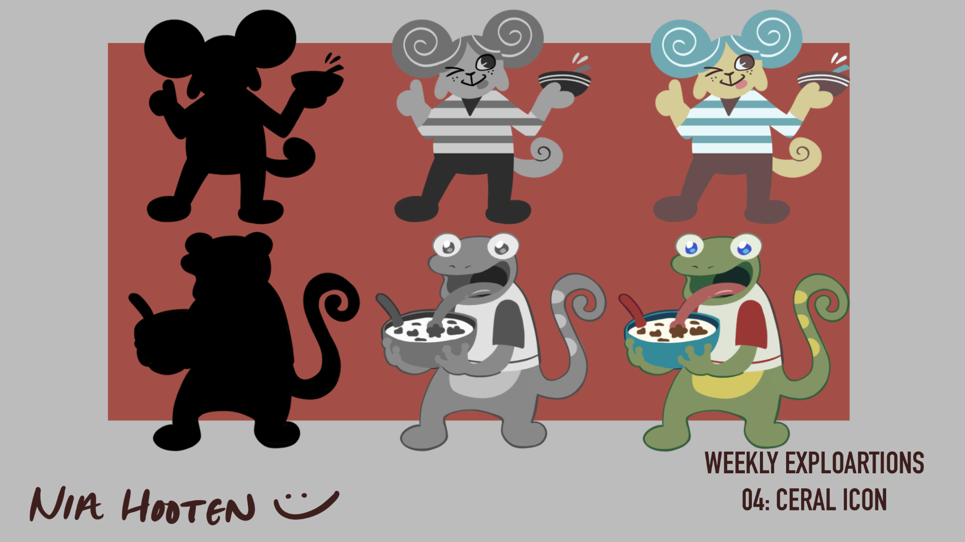 Cereal Icon Designs