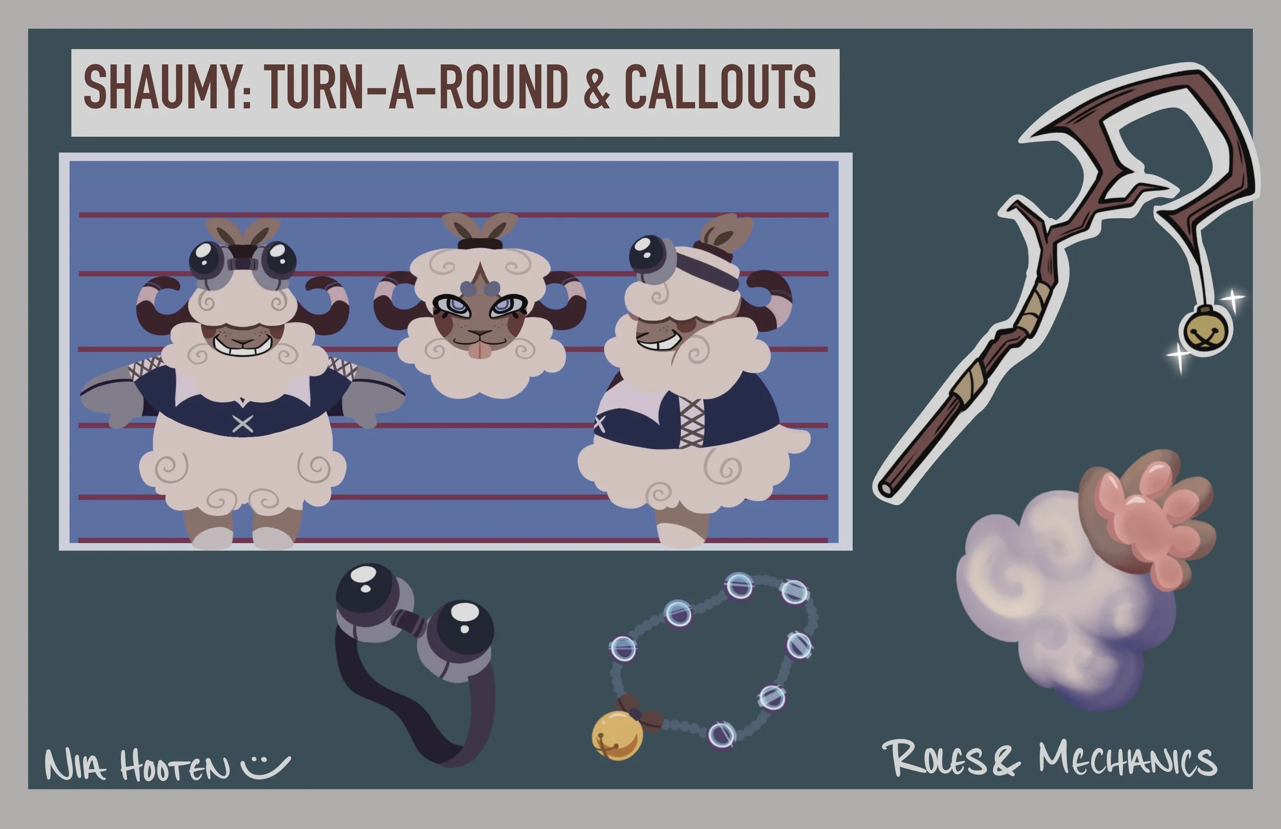 Shaumy- Turn-a-Round & Callouts