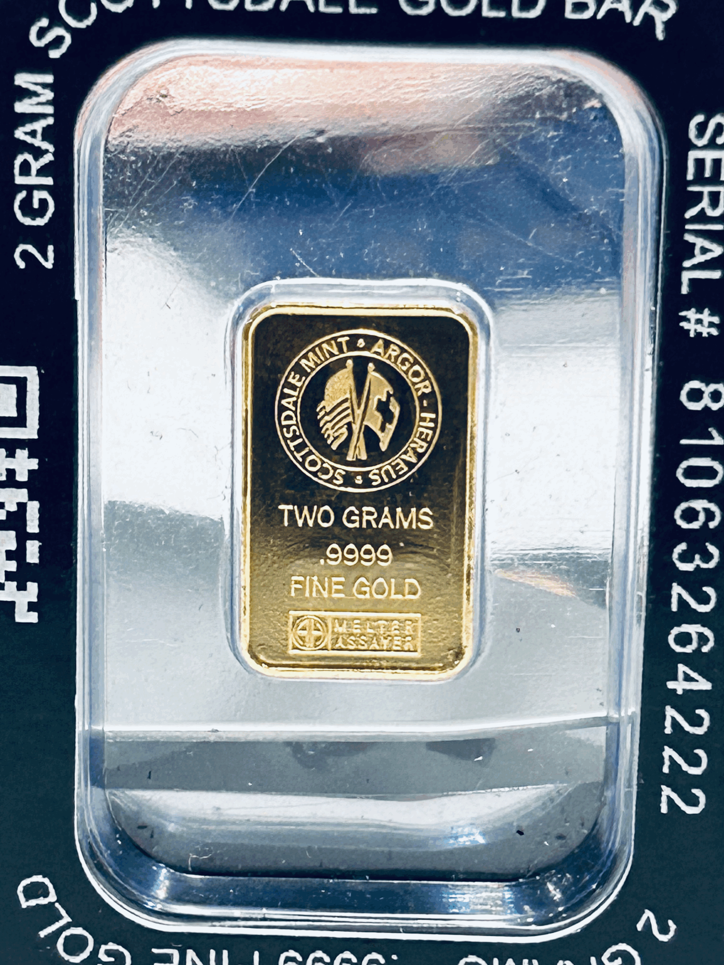 Scottsdale Gold 2 g Lion Gold Bar