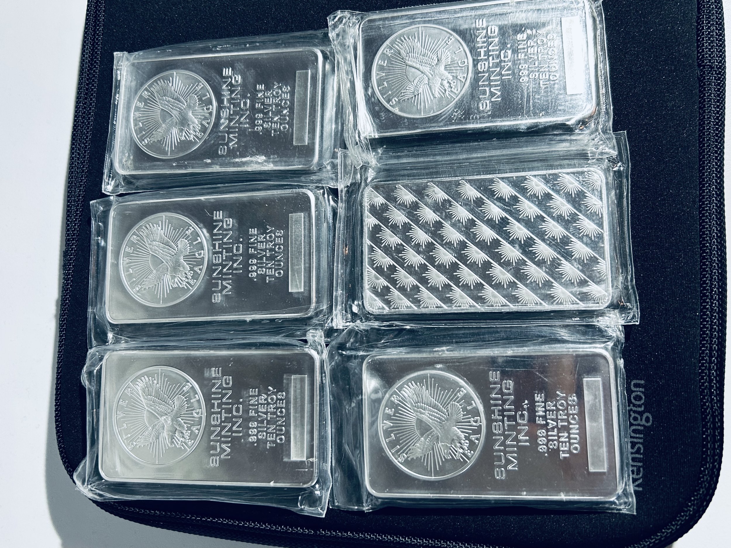 10 ounce Silver Bars