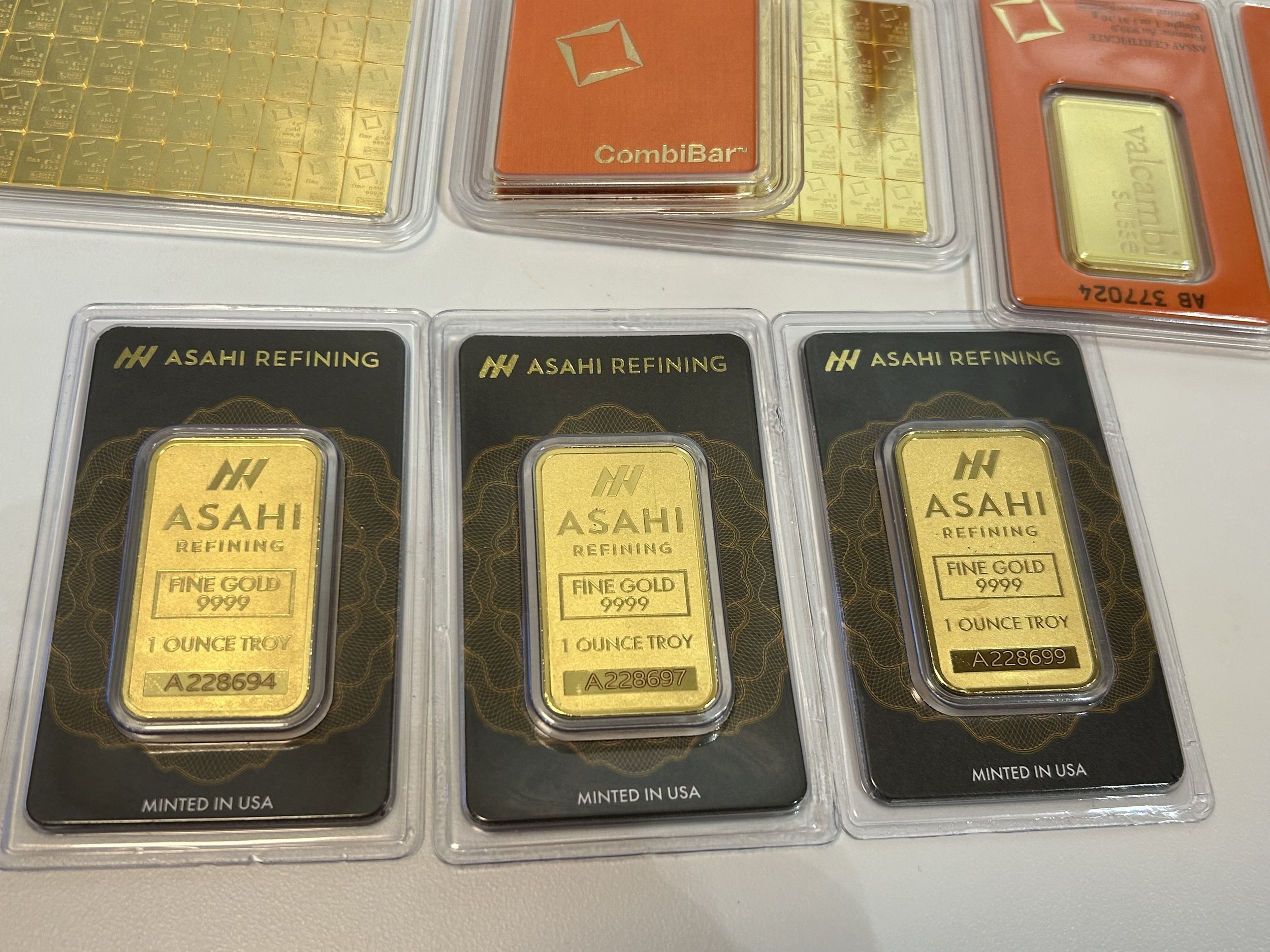 1 oz Gold Bar - Asahi (In Assay)