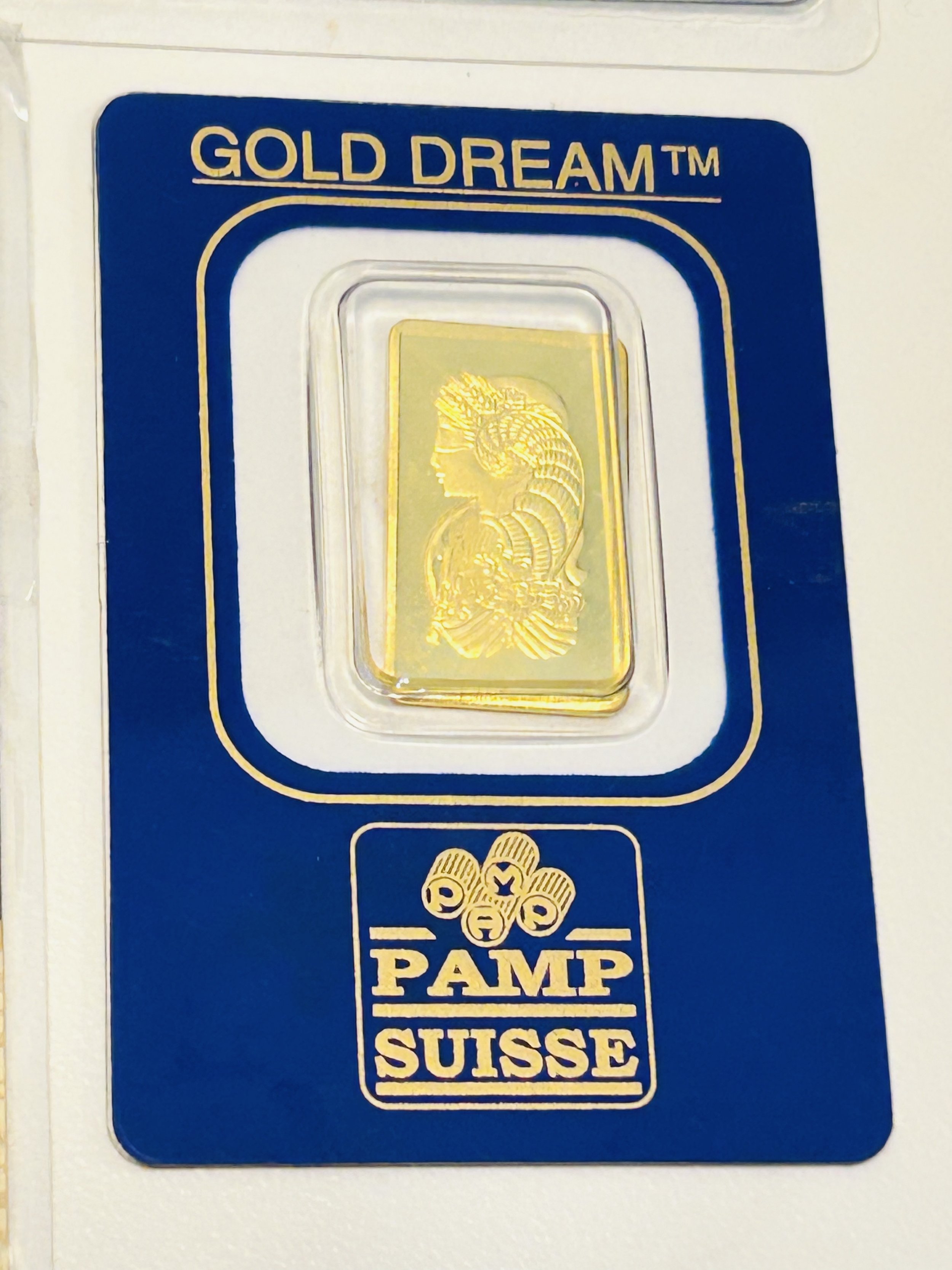 2.5 gram Gold Bar - PAMP Lady Fortuna Veriscan® (In Assay)