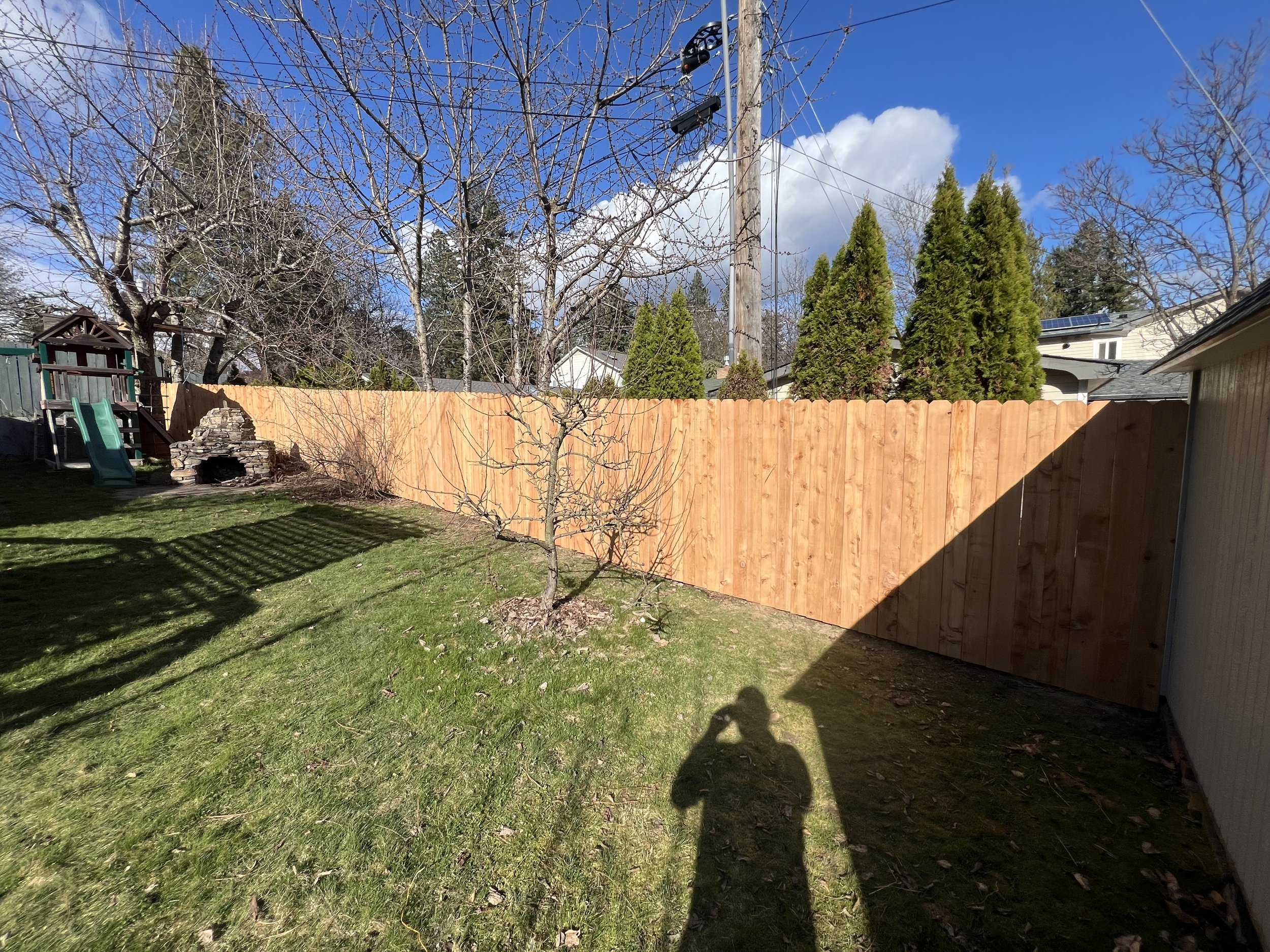 Wood Privacy Fence