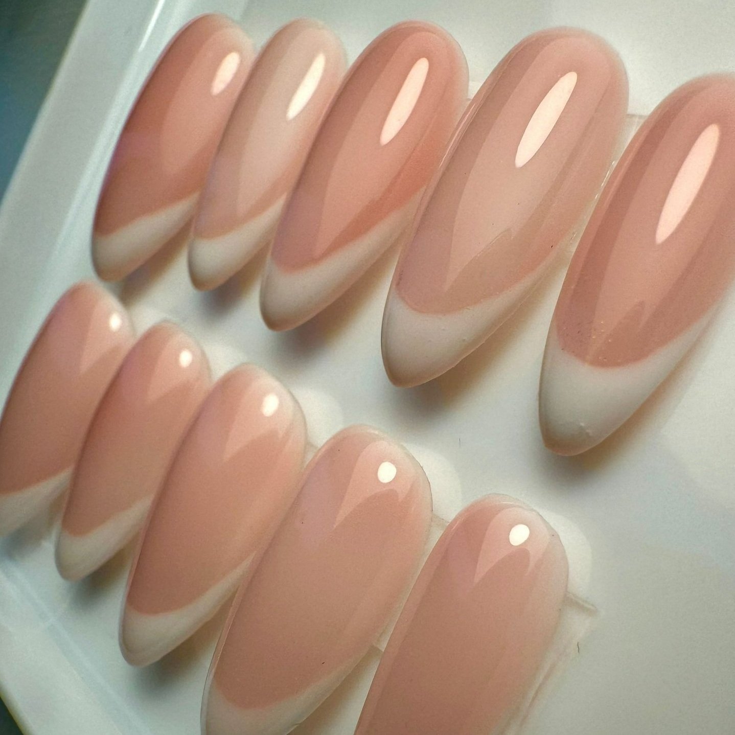 Classic French Nails - On It Nails