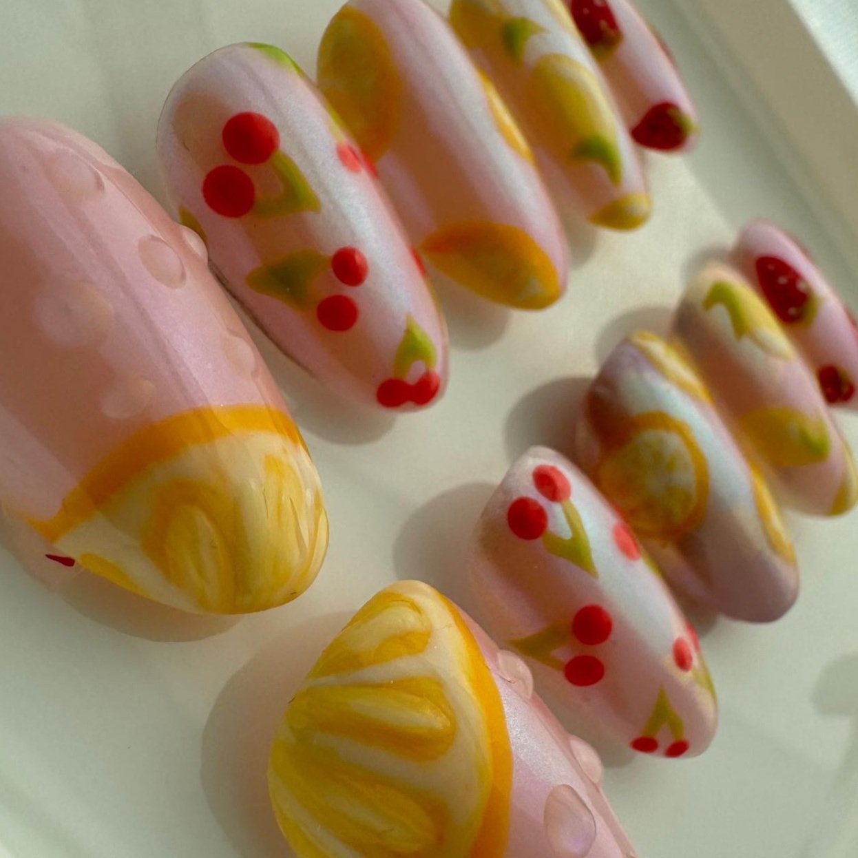 Press on nails: Fruity - On It Nails