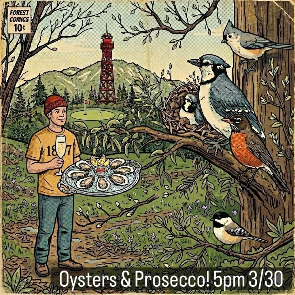 Join us tonight for some Oysters and Prosecco! Looking forward to seeing you