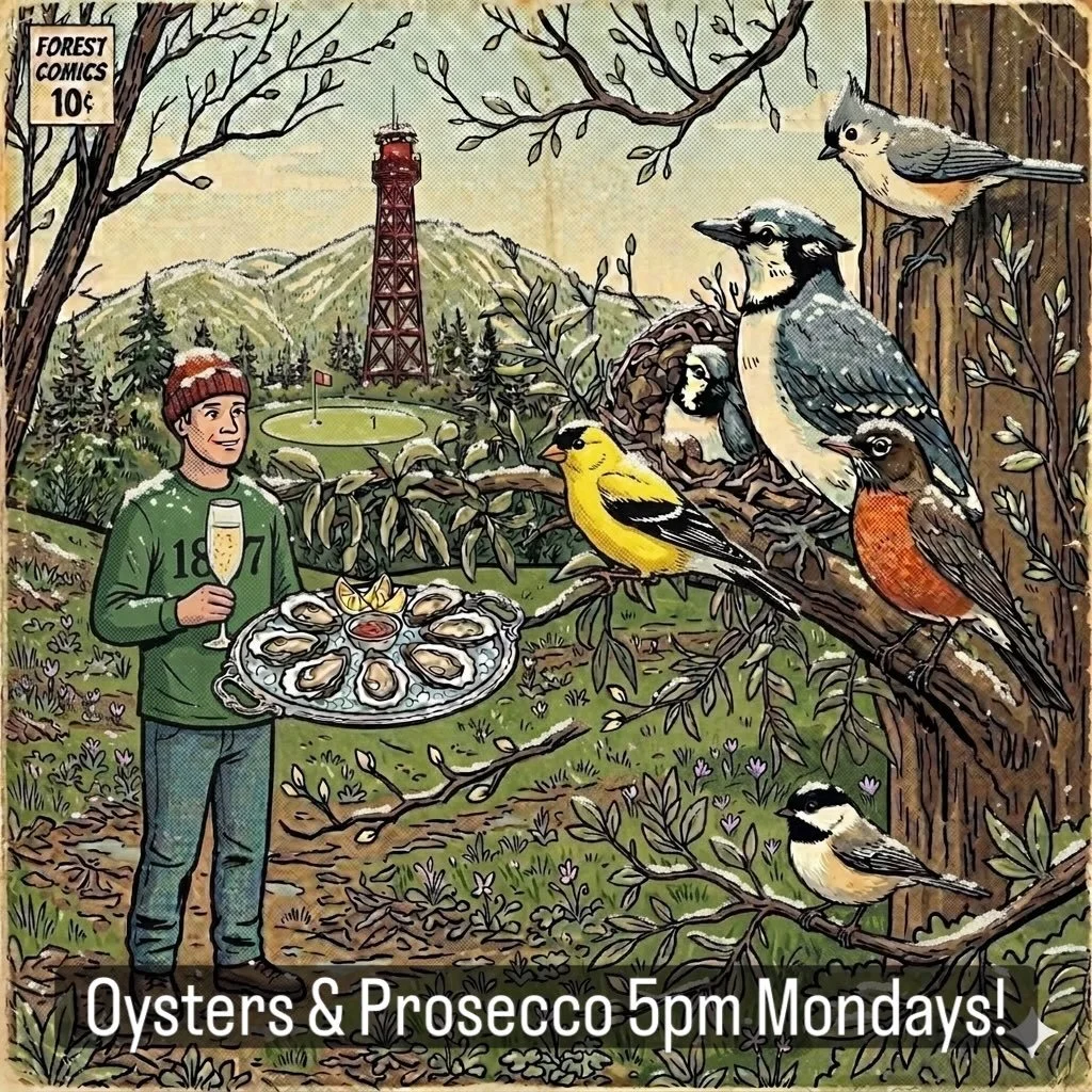 Join us for $1.25 Oysters and $10 Prosecco Mondays @eightymain  Looking forward to seeing you!