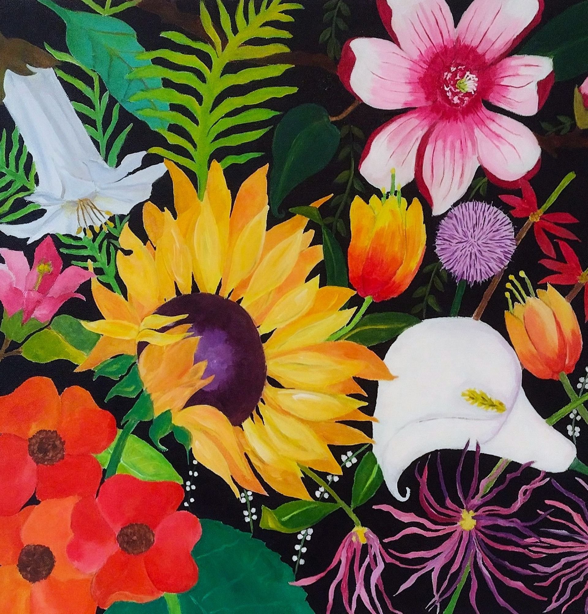 Mandarino,Garden Tapestry,20x20.jpeg - Josefa Mandarino.jpg