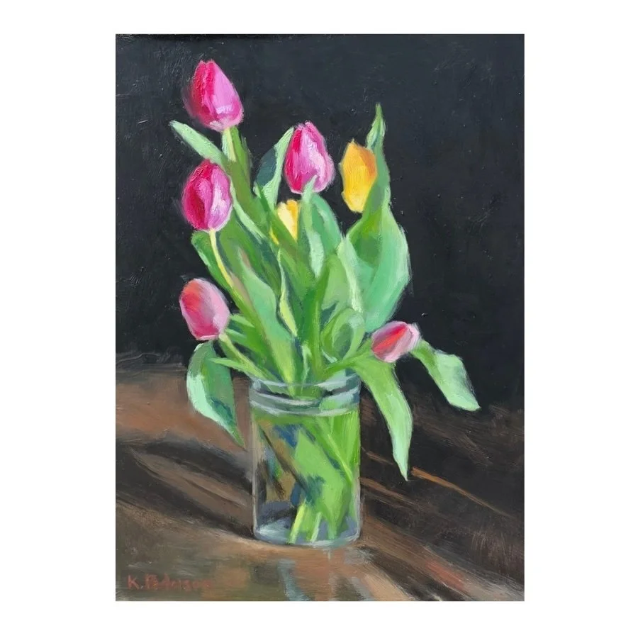 Kellie Pederson - Yellow and Pink Tulips