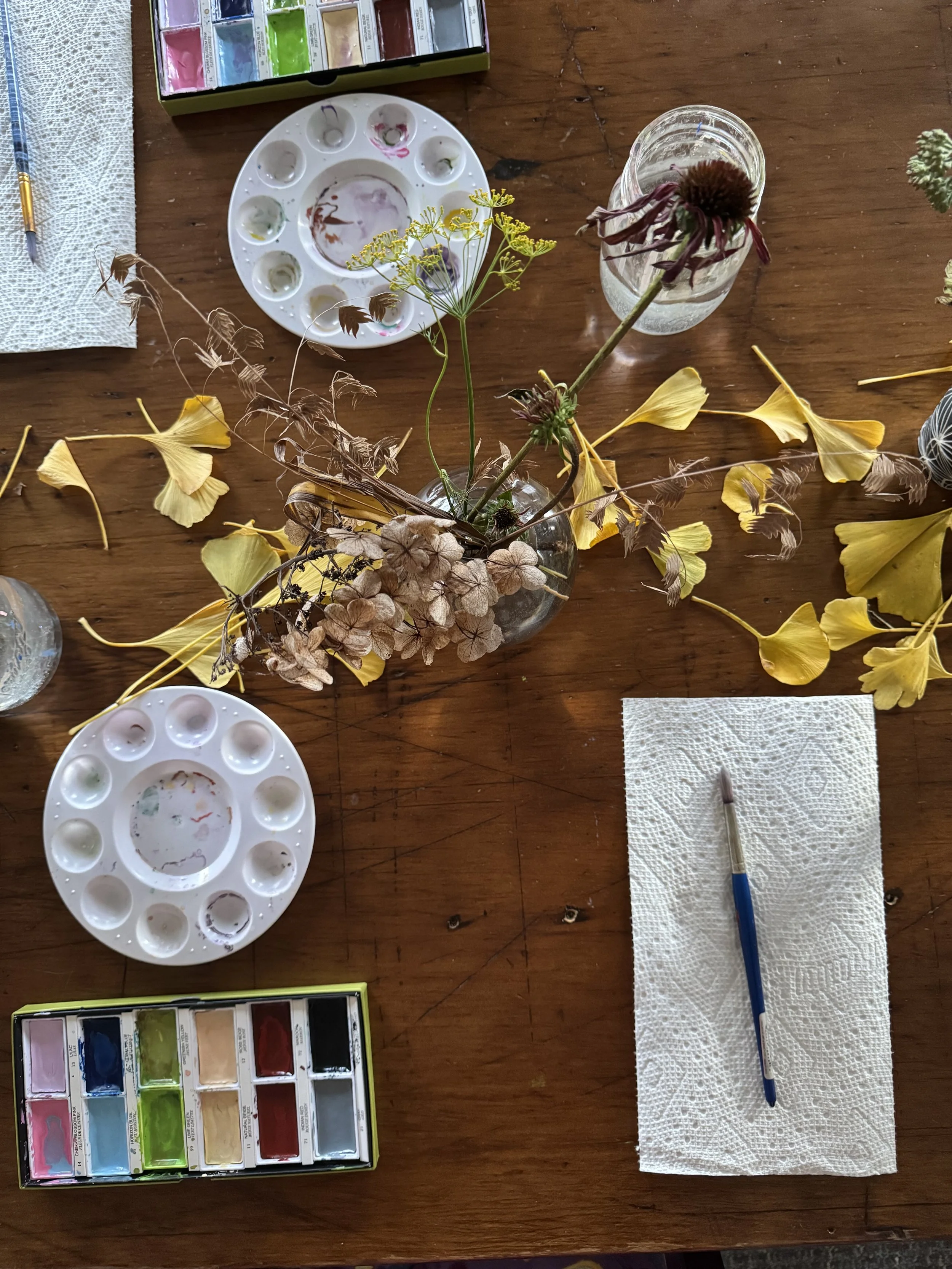 Fall Botanical Painting Series