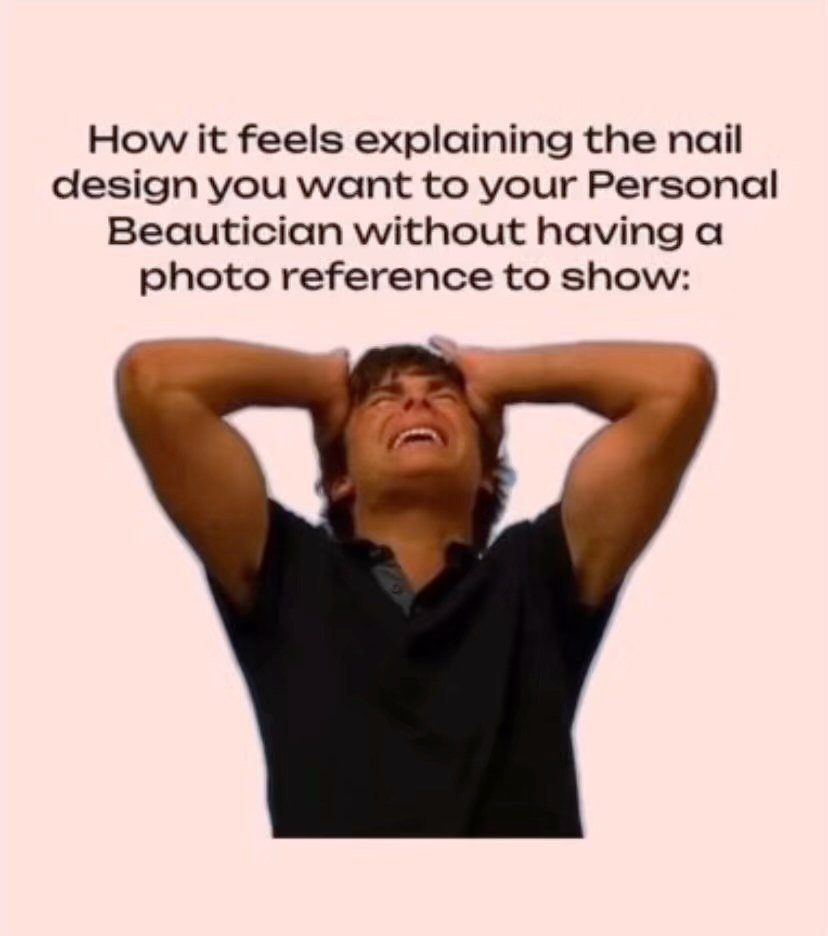 I know what i want in my head but my words aren’t describing it the way it needs to be described and my phones out of charge… π© (that’s when we just go for our usual manicure look) ππ
πΌπ
πΏπ
π½π
πΎπ
#funny #beautyathome #beaut