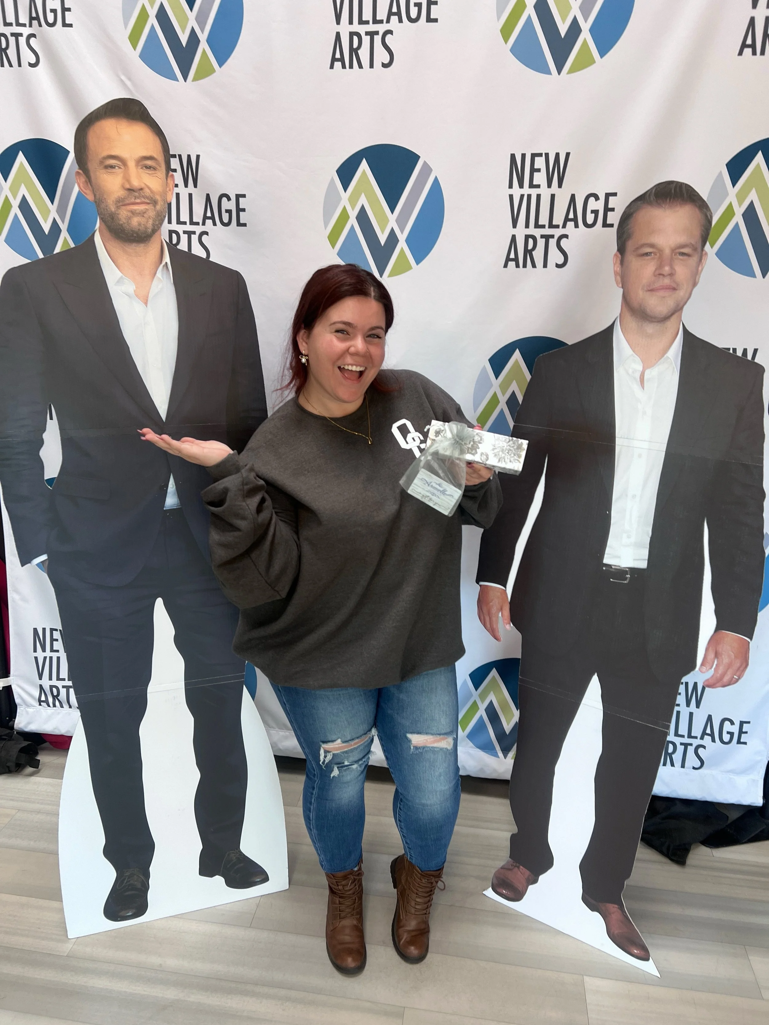 Olivia Pence, Manager of Marketing Communications at New Village Arts, is helping make their milestone season one to remember. ✨ Join them for the 25th Silver Gala on May 9 and support local arts while enjoying a chance to win fabulous prizes, includ