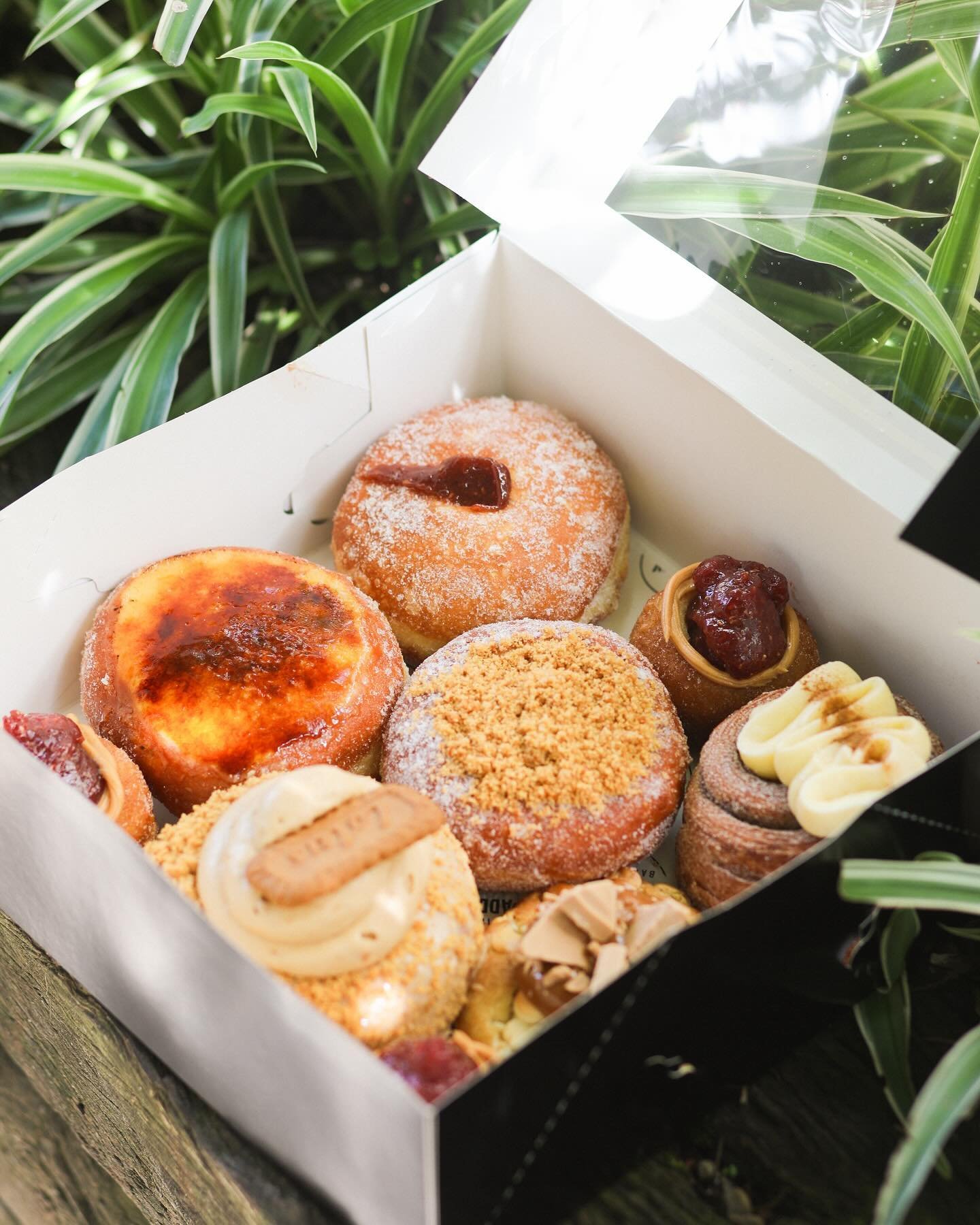 The absolute dream&hellip;. 🍩🧁🥮

What are you choosing? 

Open 7 days 🤍