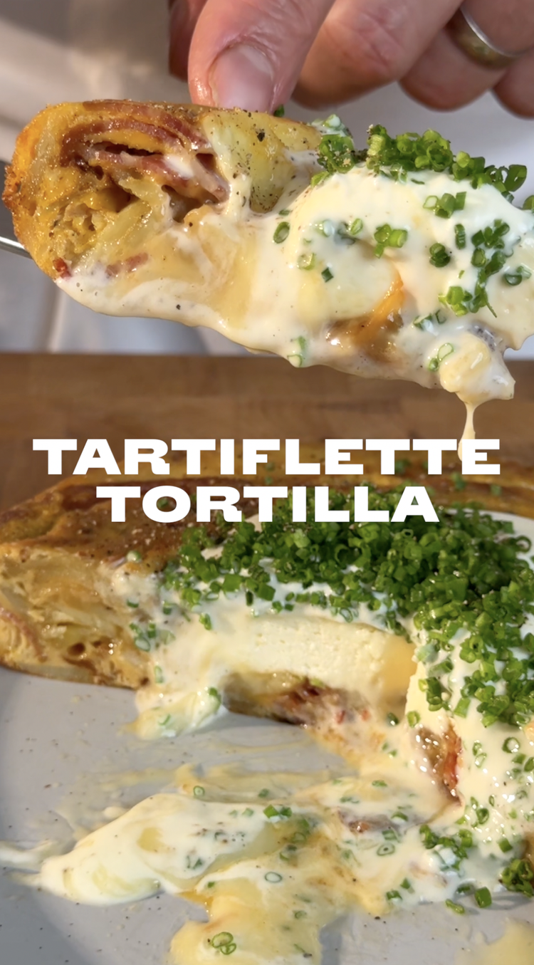 Matthew Ryle Recipes Tartiflette tortilla — MATTHEW RYLE