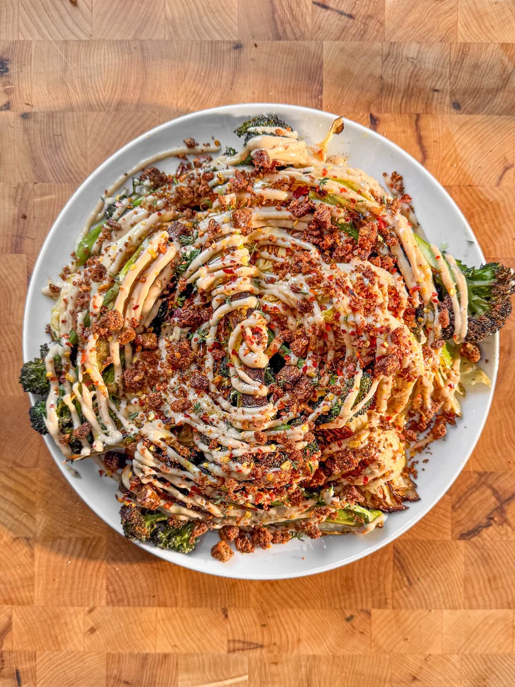 Matthew Ryle Recipes BRASSICAS + ANCHOÏADE — MATTHEW RYLE