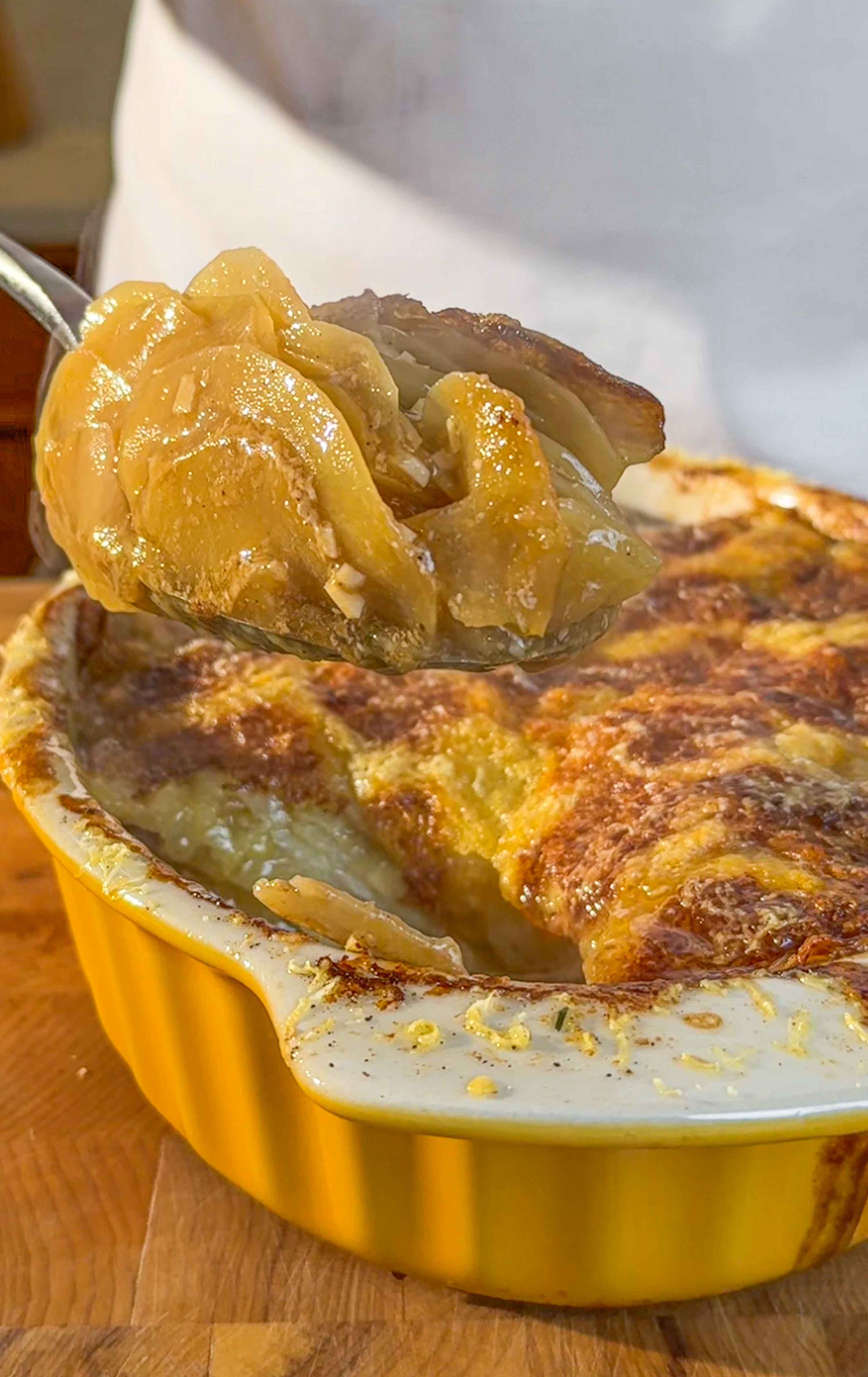 Potato gratin Savoyarde