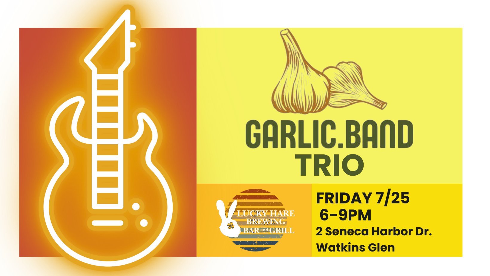 Live Music: Garlic Band Trio