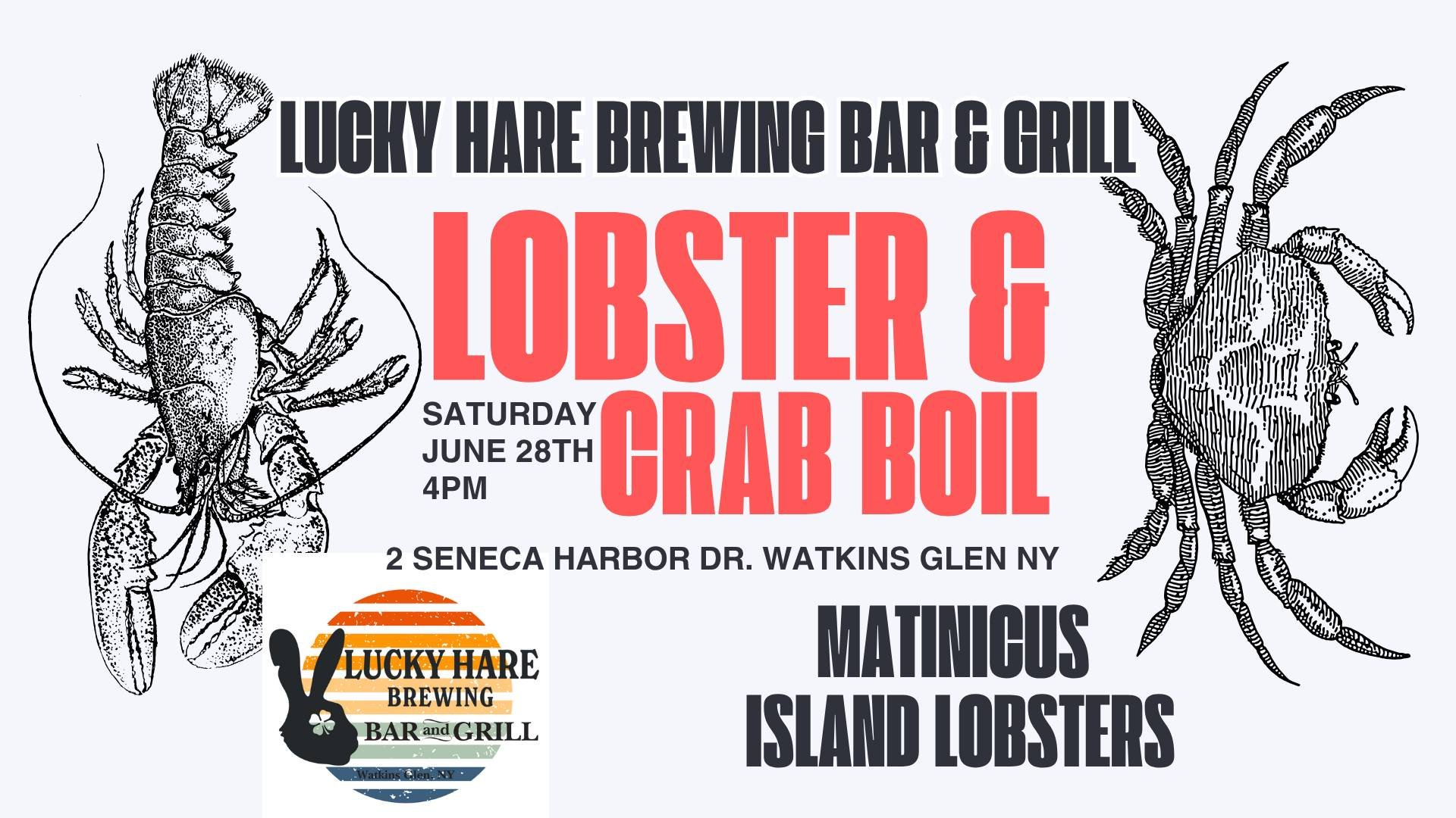 Lobster and Crab Boil with Matinicus Island Lobsters