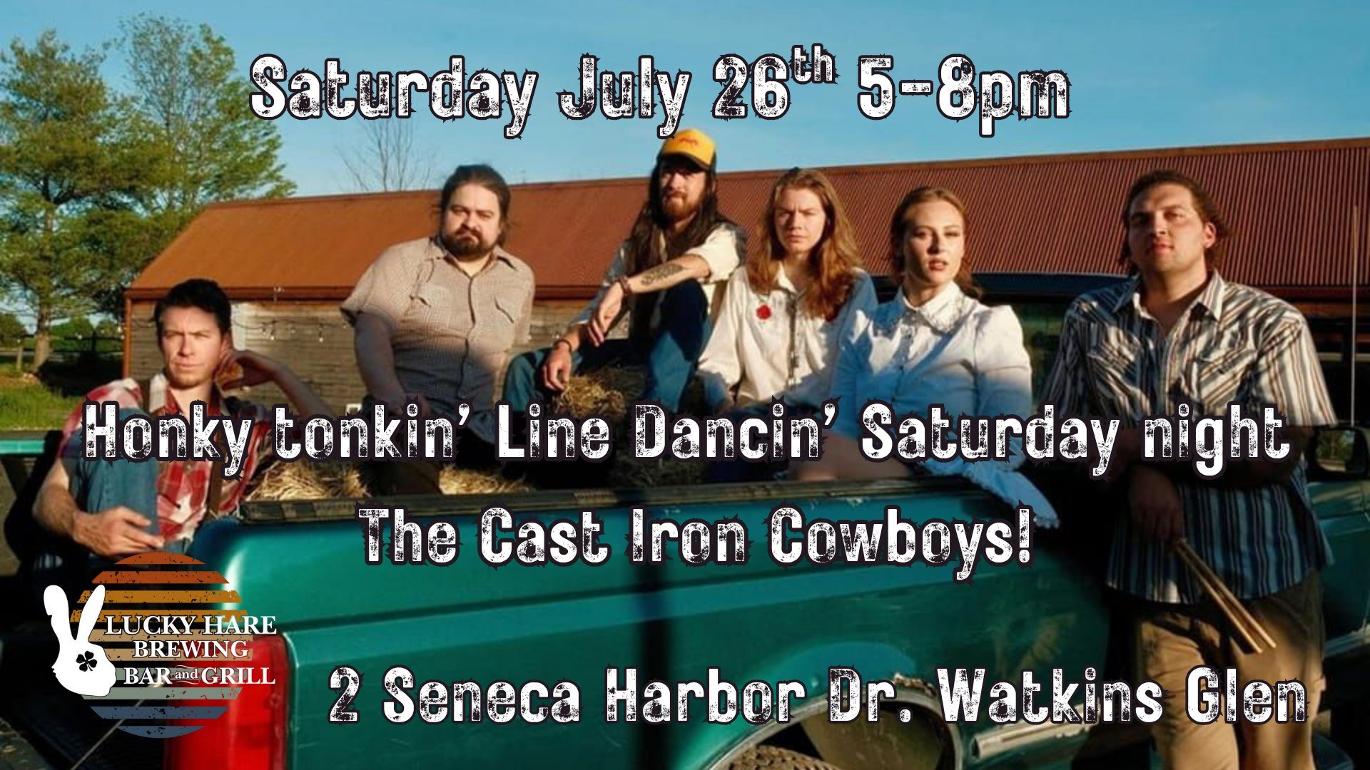 Saturday Night Line Dancin' with Cast Iron Cowboys