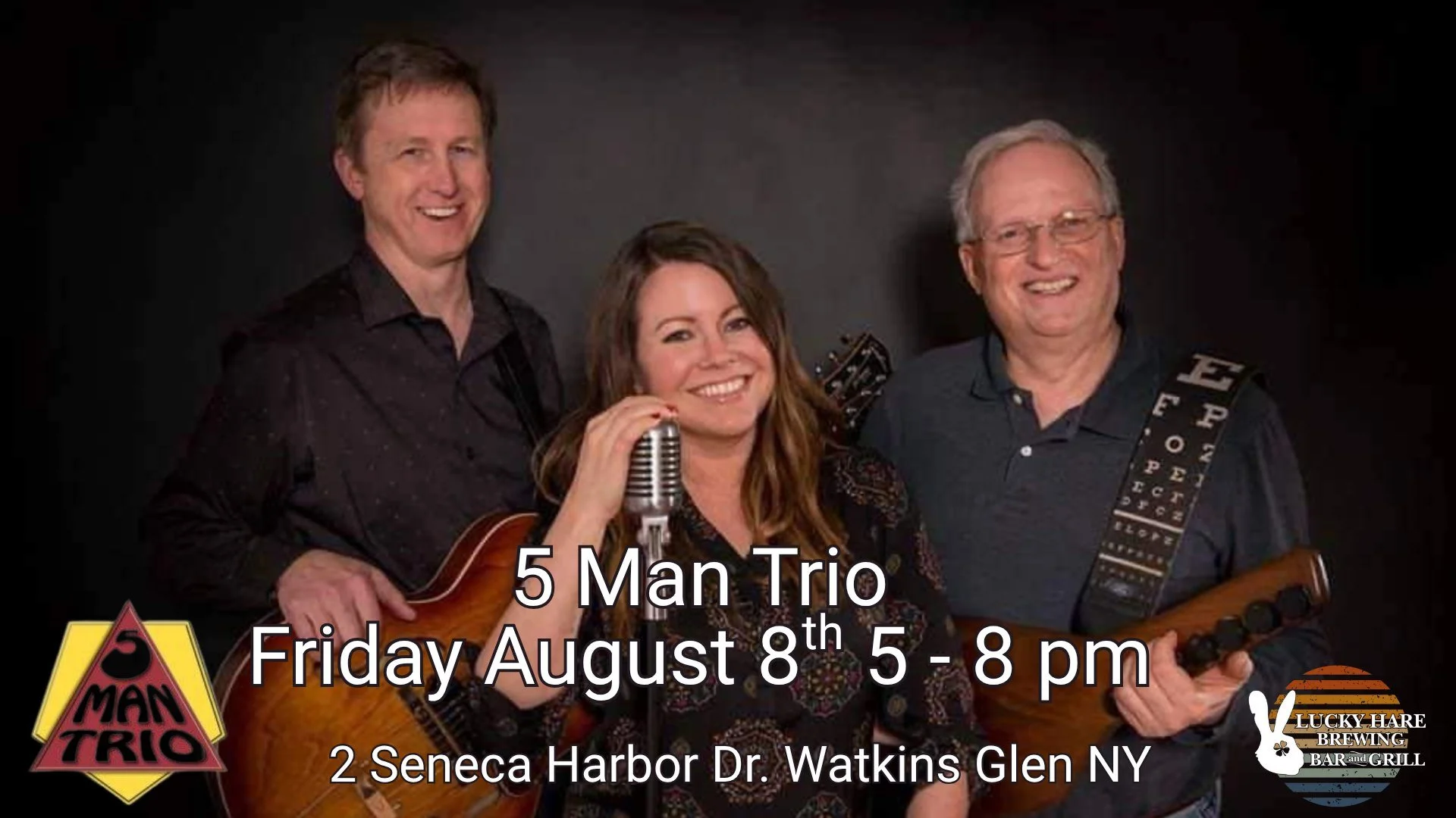 Live Music: 5 Man Trio